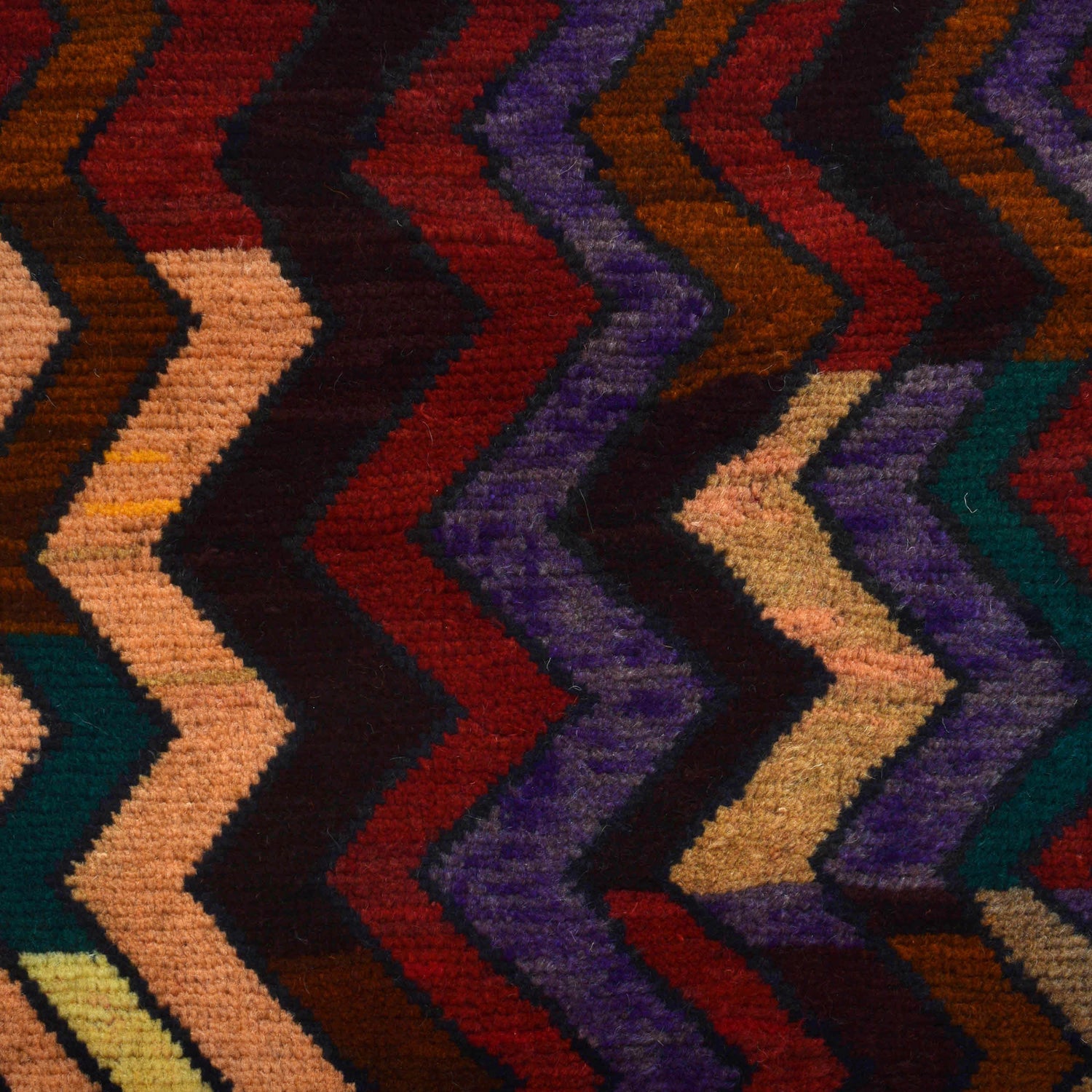 Handmade Balochi Rug 3' 9" x 6' 1" ft / 115 x 186 cm - No. W27309