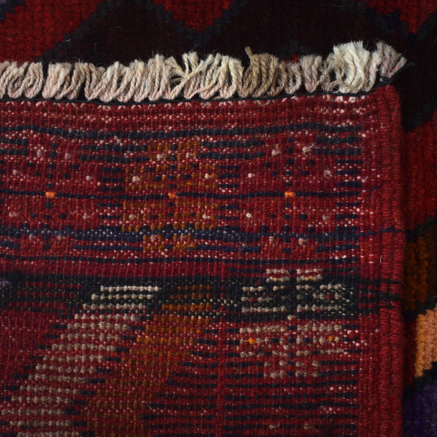 Handmade Balochi Rug 3' 9" x 6' 1" ft / 115 x 186 cm - No. W27309