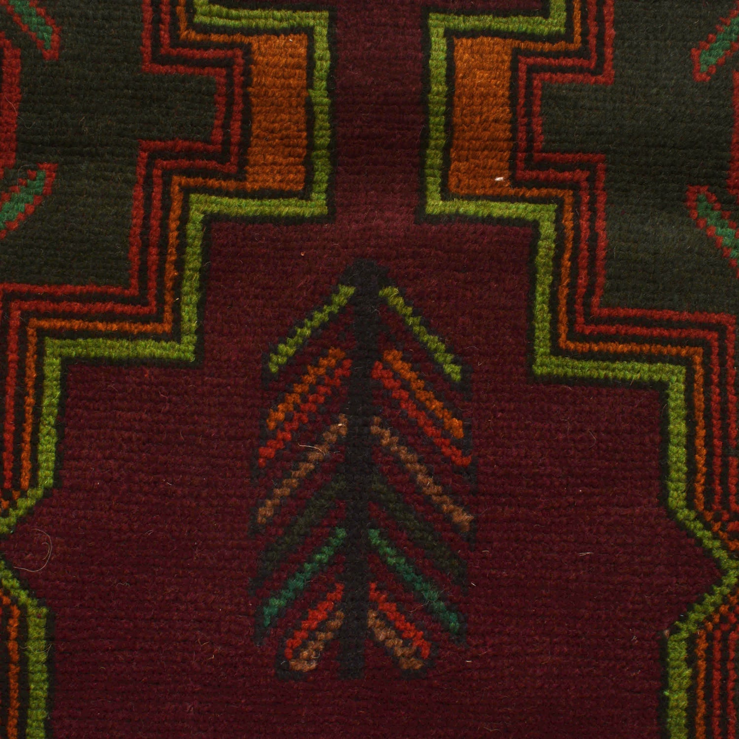 Handmade Balochi Rug 4' 3" x 5' 12" ft / 130 x 182 cm - No. W27311