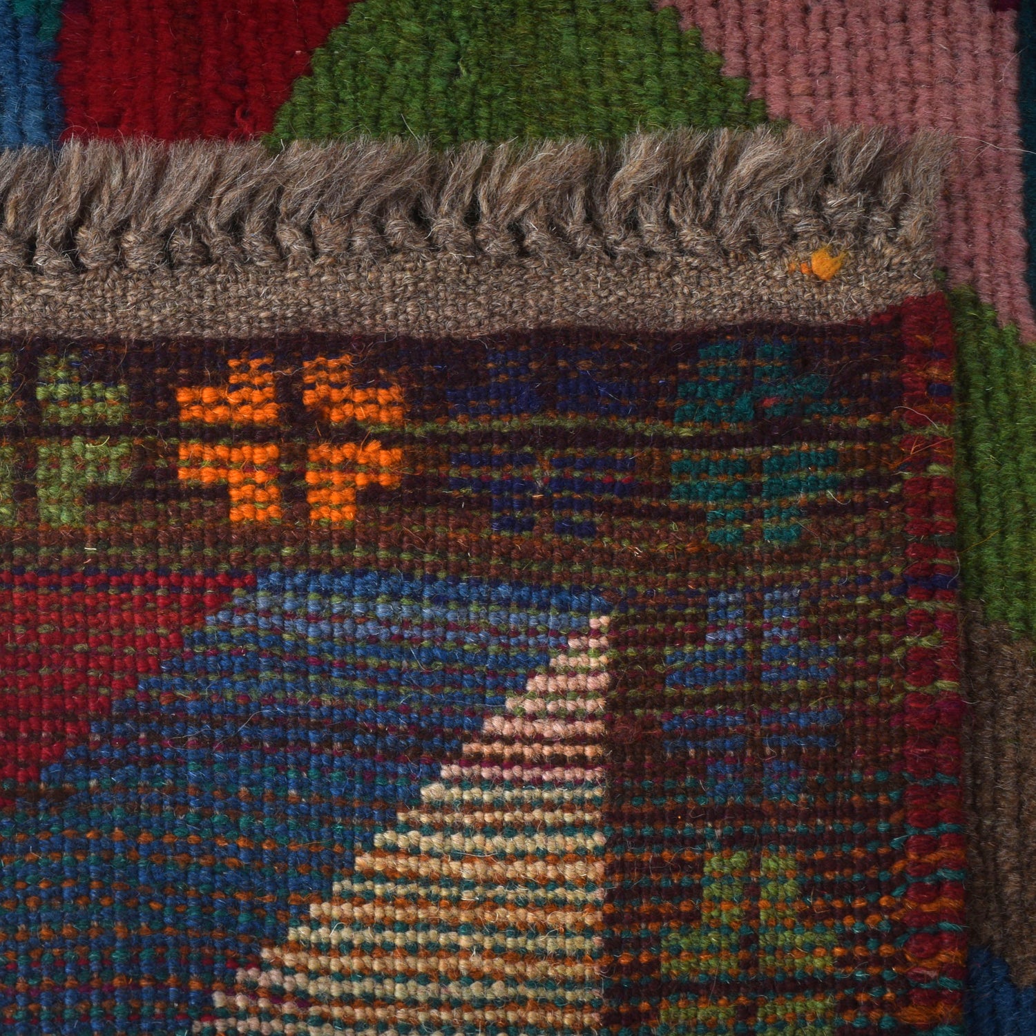 Handmade Balochi Rug 3' 9" x 6' 0" ft / 114 x 183 cm - No. W27314