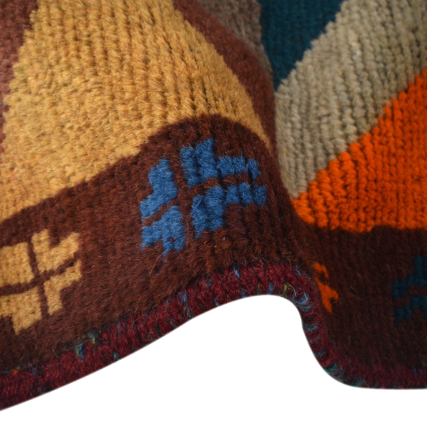 Handmade Balochi Rug 3' 9" x 6' 0" ft / 114 x 183 cm - No. W27314