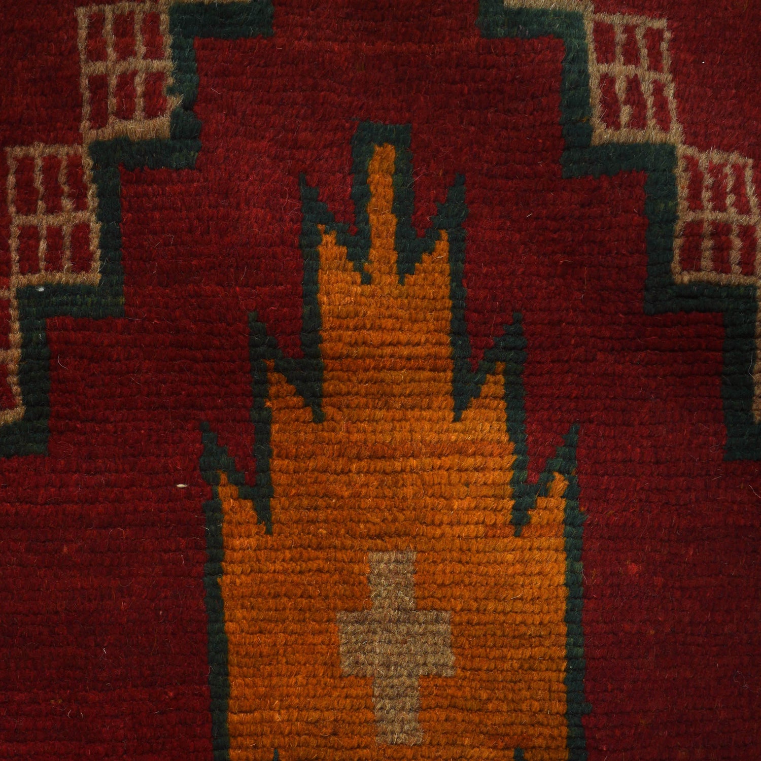 Handmade Balochi Rug 3' 10" x 6' 1" ft / 118 x 185 cm - No. W27316