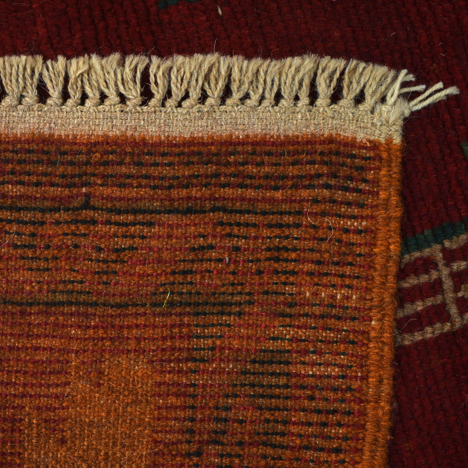 Handmade Balochi Rug 3' 10" x 6' 1" ft / 118 x 185 cm - No. W27316