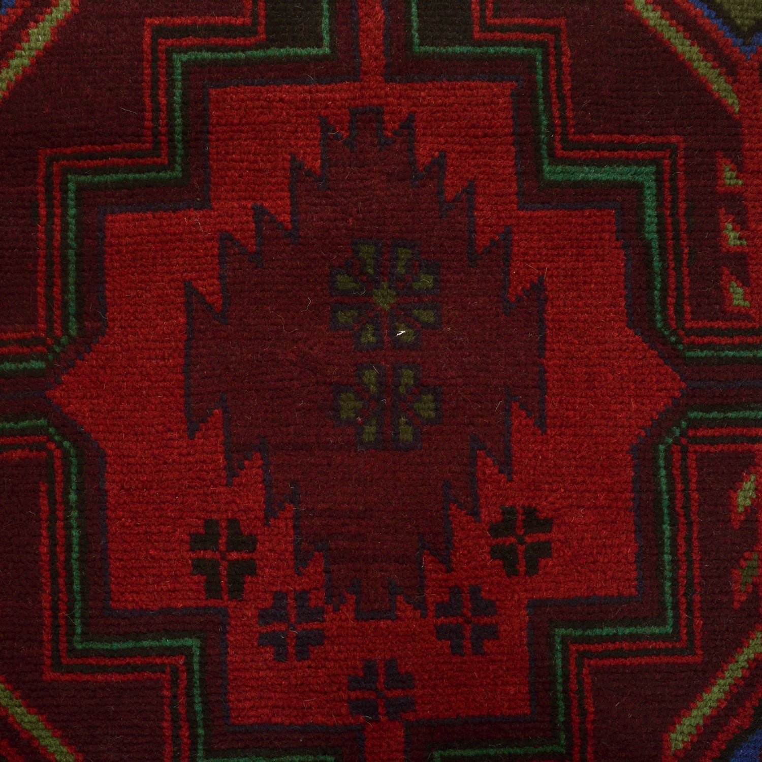 Handmade Balochi Rug 4' 5" x 6' 2" ft / 134 x 188 cm - No. W27320