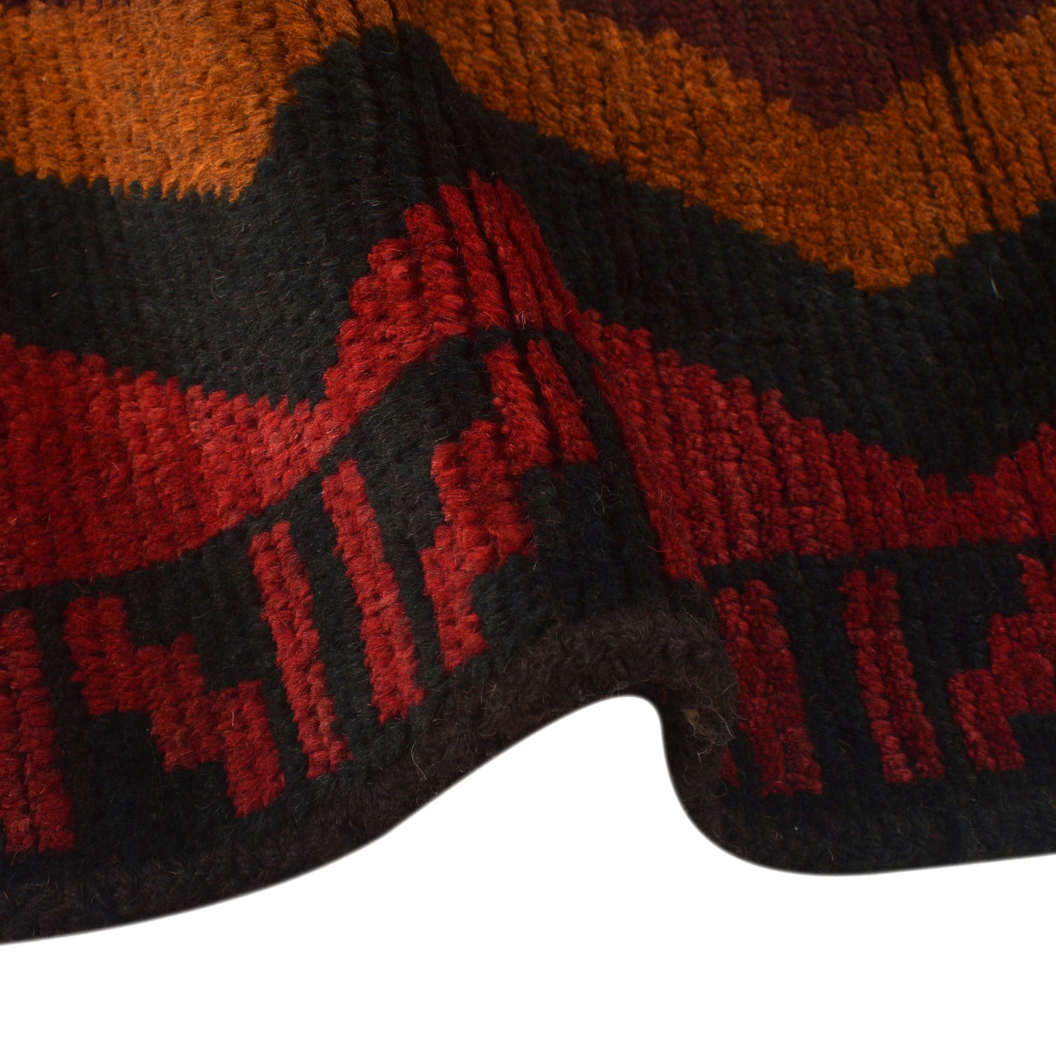 Handmade Balochi Rug 3' 8" x 6' 5" ft / 112 x 195 cm - No. W27322