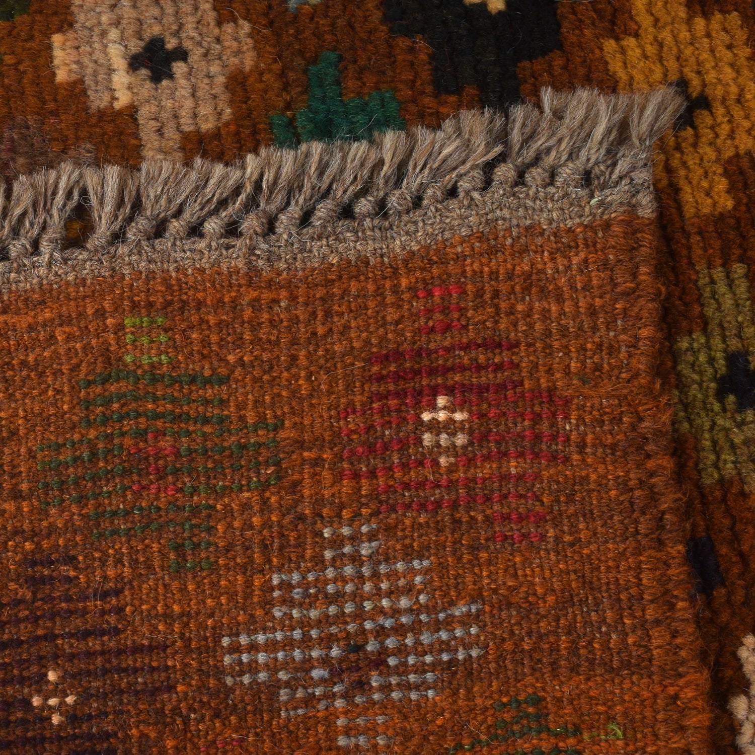 Handmade Balochi Rug 3' 10" x 6' 4" ft / 117 x 193 cm - No. W27323