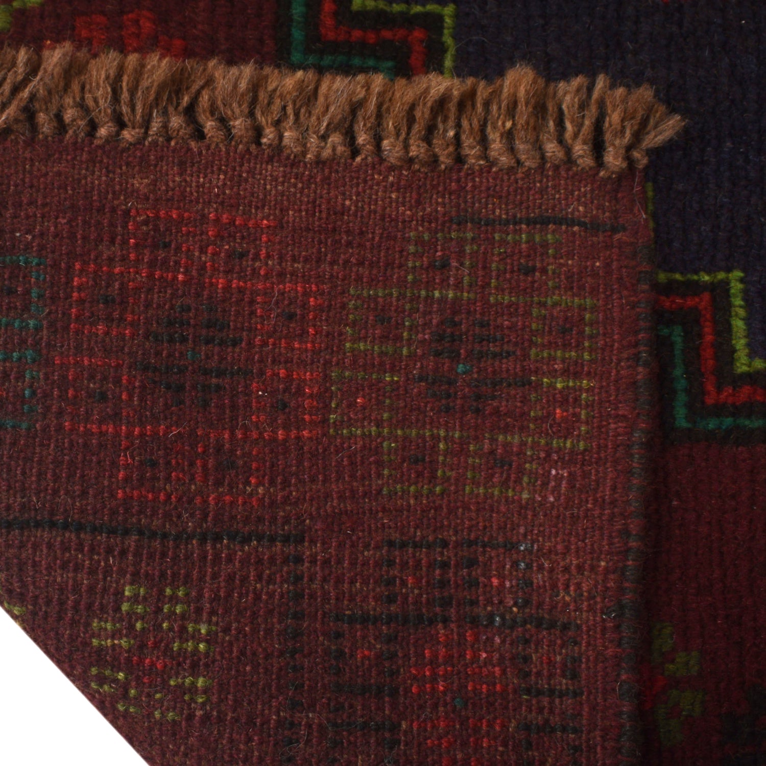 Handmade Balochi Rug 3' 10" x 6' 5" ft / 118 x 195 cm - No. W27324