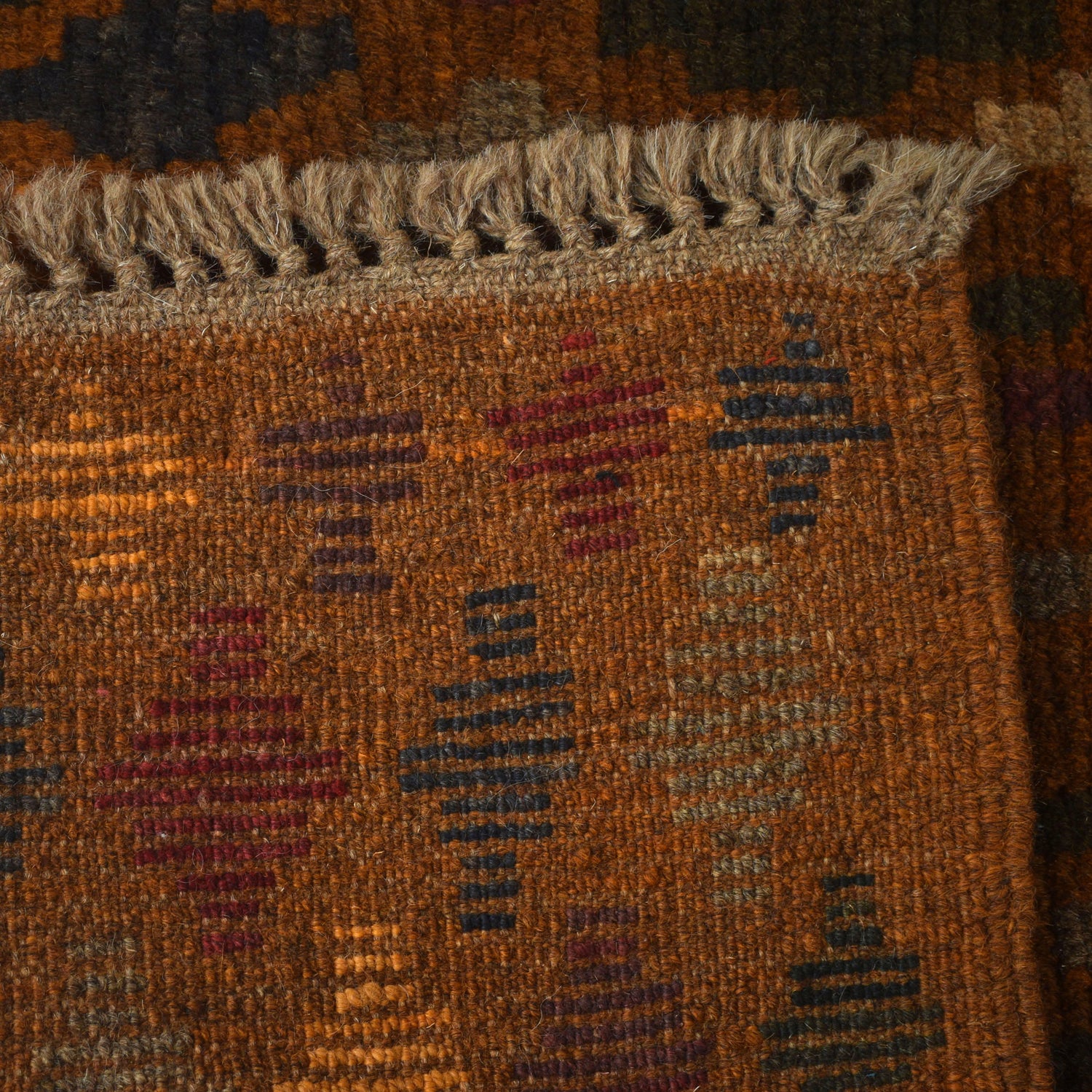 Handmade Balochi Rug 3' 9" x 5' 6" ft / 115 x 168 cm - No. W27325