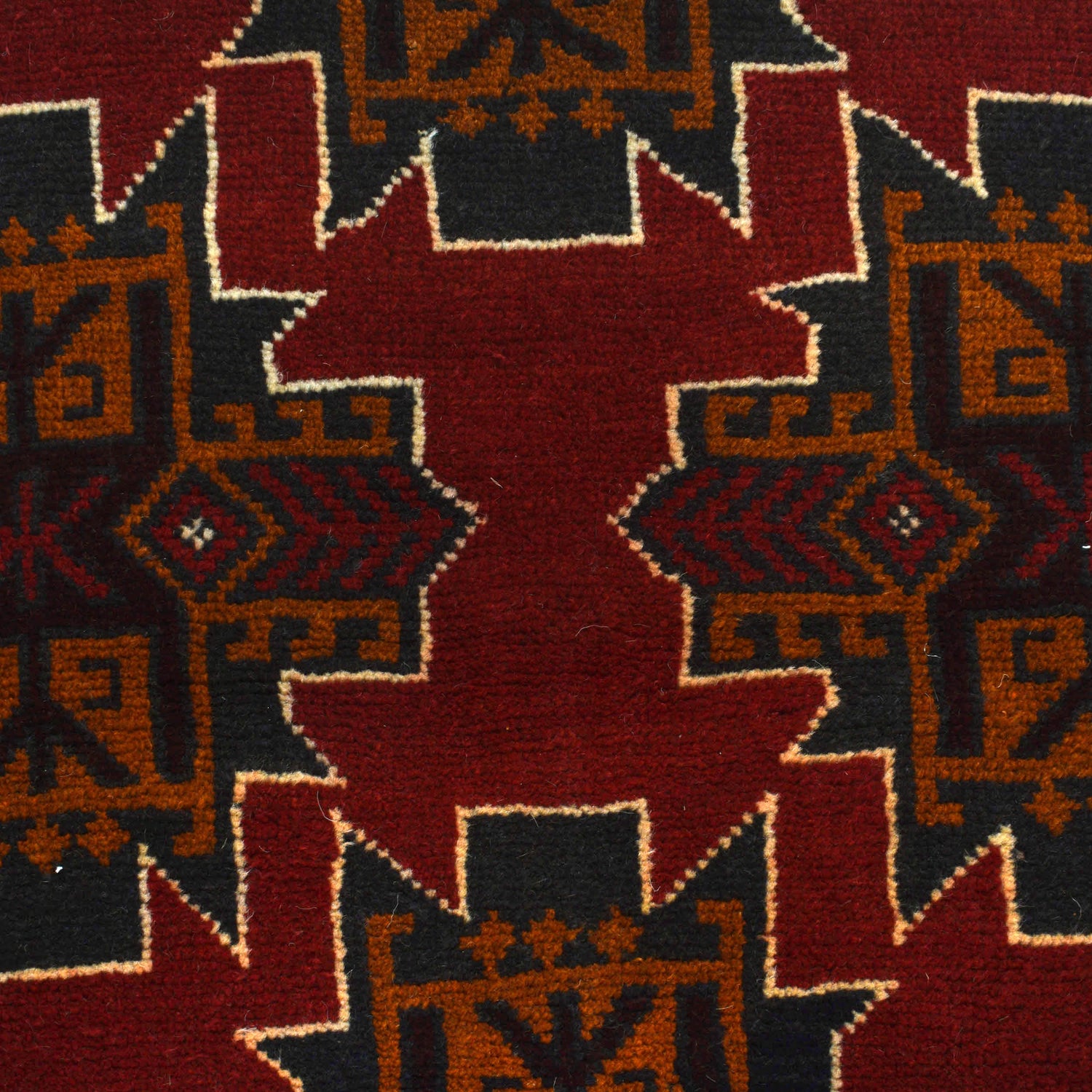Handmade Balochi Rug 3' 8" x 6' 2" ft / 113 x 187 cm - No. W27326