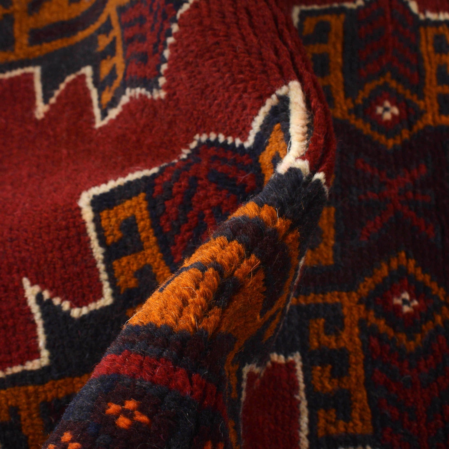 Handmade Balochi Rug 3' 8" x 6' 2" ft / 113 x 187 cm - No. W27326