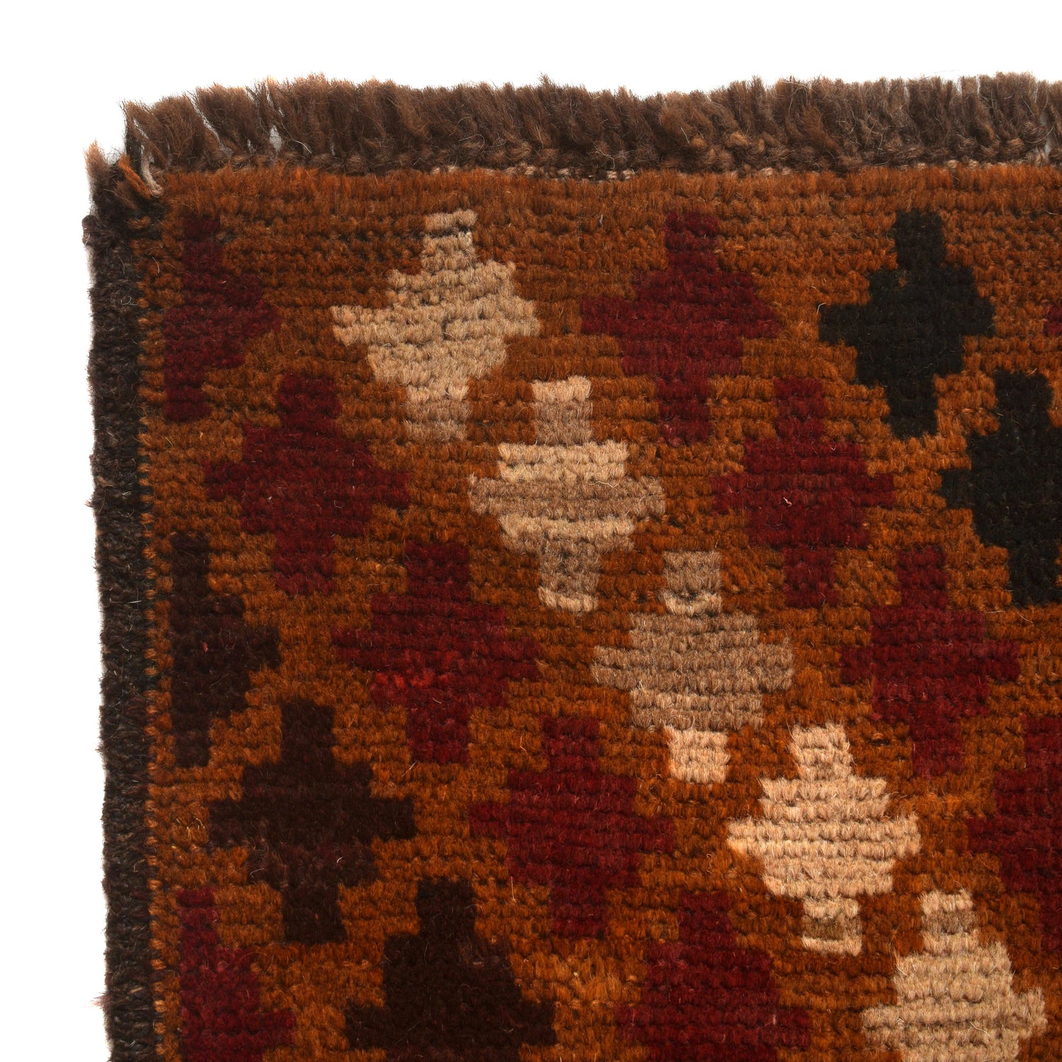 Handmade Balochi Rug 3' 9" x 6' 6" ft / 115 x 197 cm - No. W27331