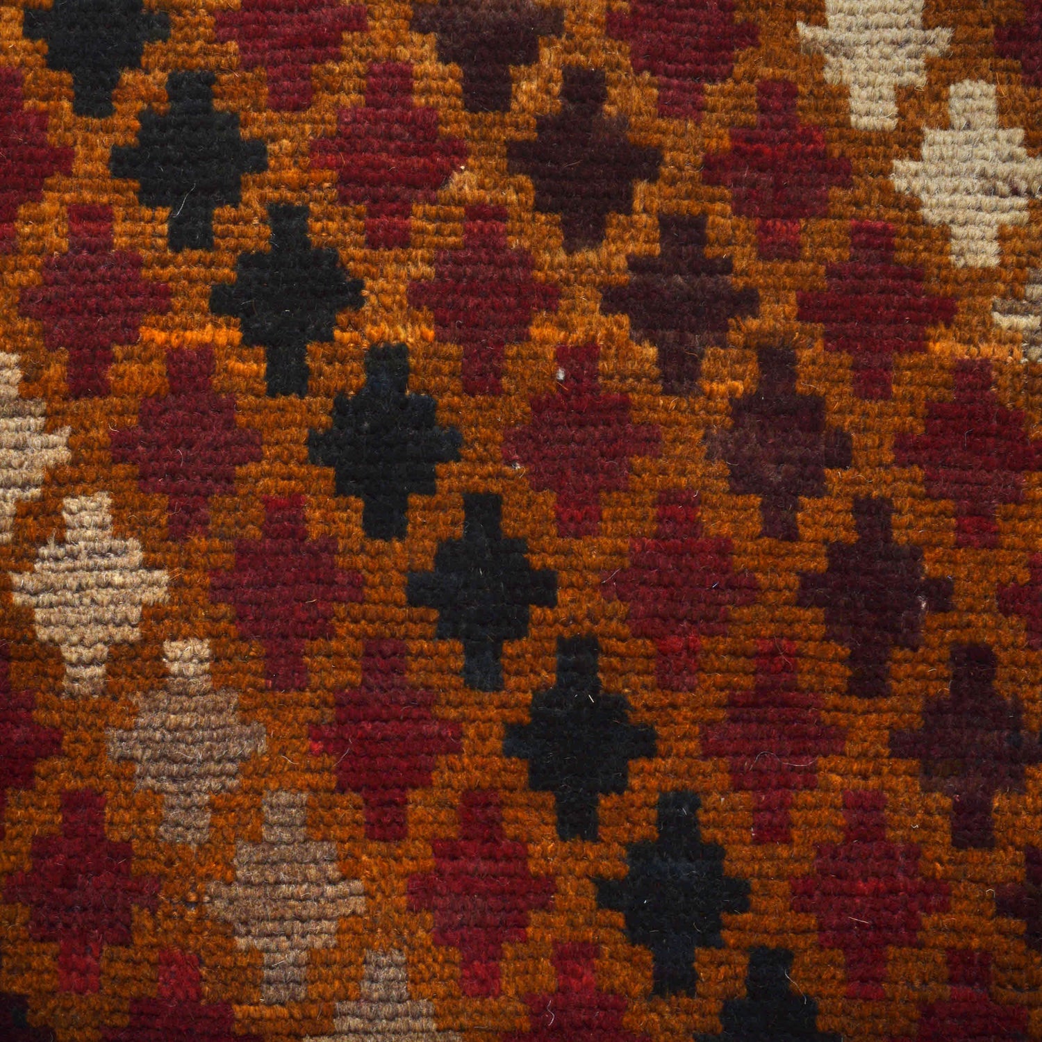 Handmade Balochi Rug 3' 9" x 6' 6" ft / 115 x 197 cm - No. W27331