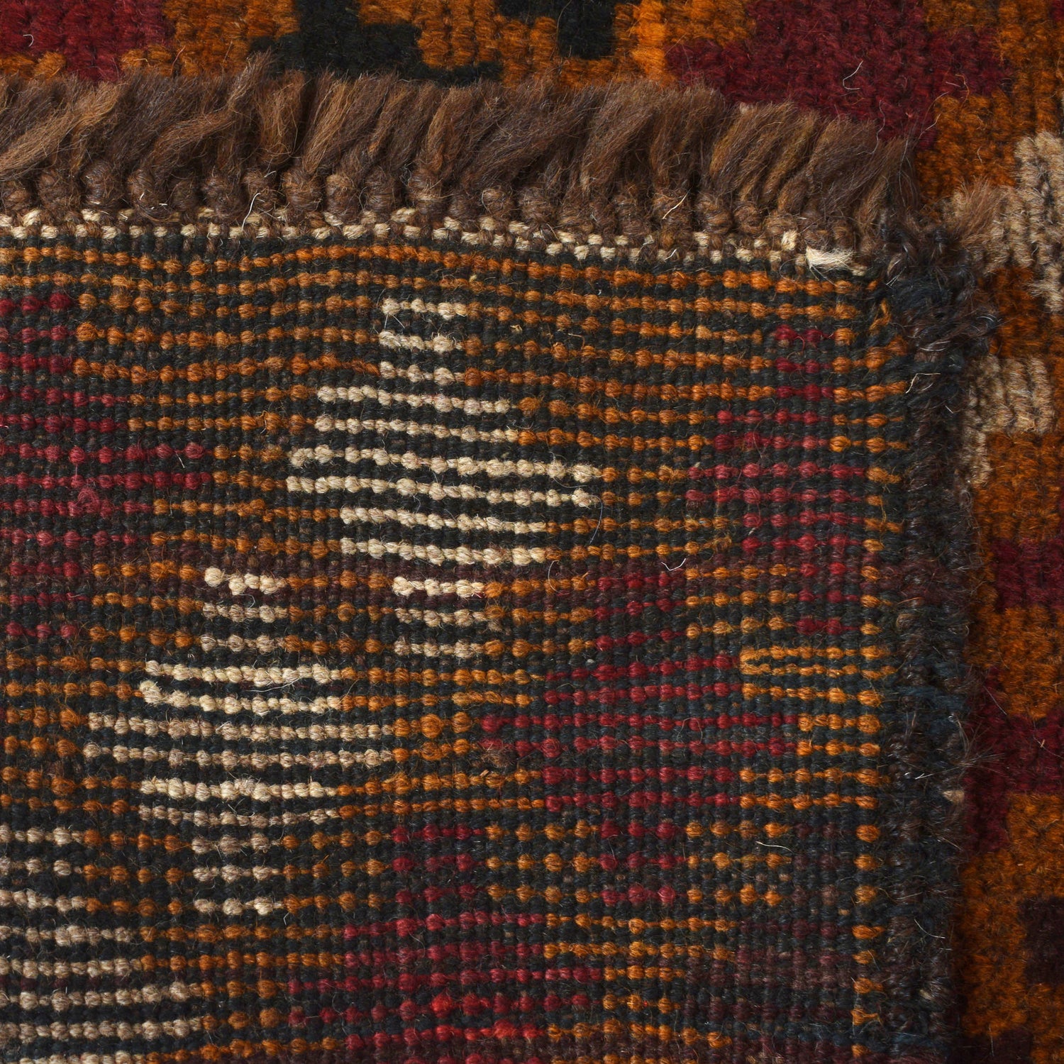 Handmade Balochi Rug 3' 9" x 6' 6" ft / 115 x 197 cm - No. W27331