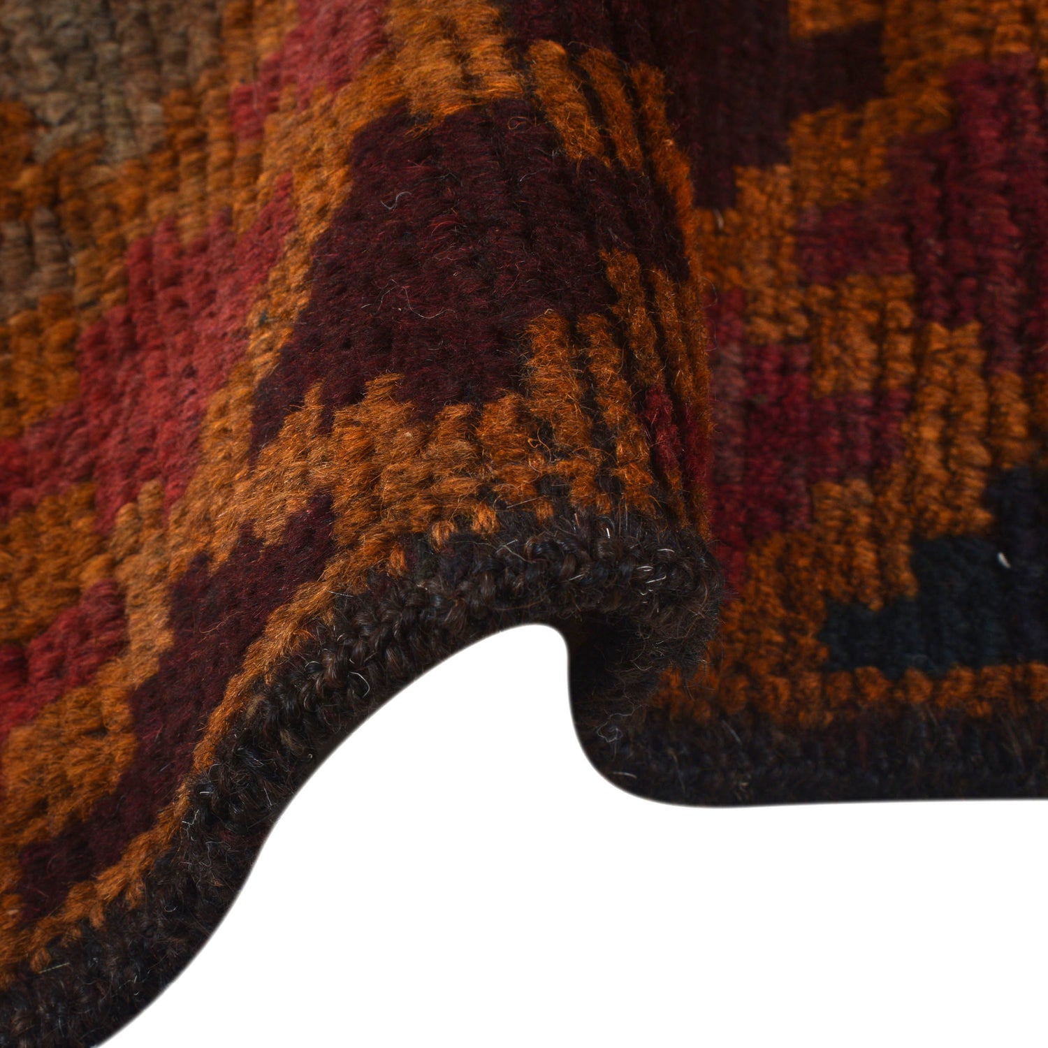 Handmade Balochi Rug 3' 9" x 6' 6" ft / 115 x 197 cm - No. W27331