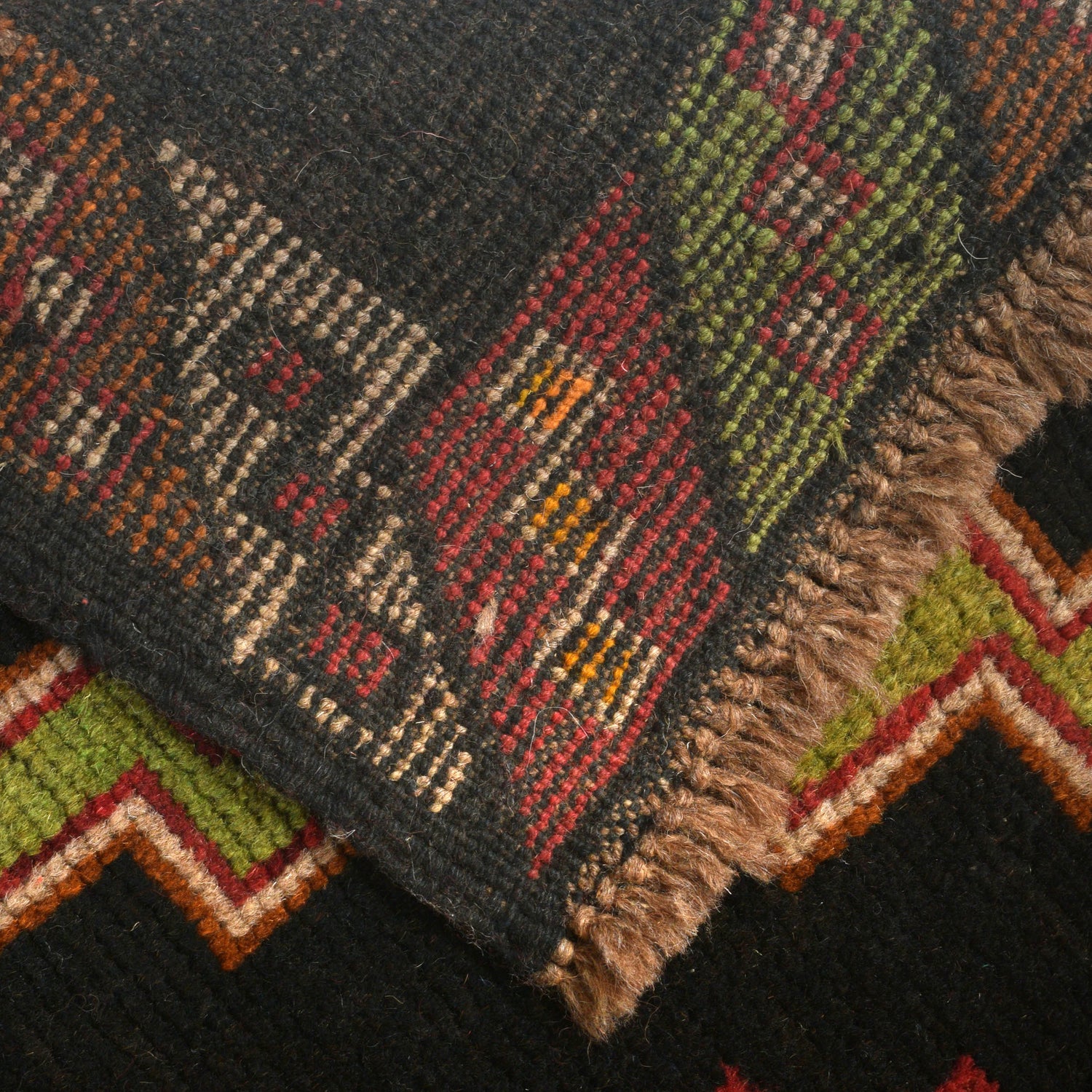 Handmade Balochi Rug 3' 12" x 5' 11" ft / 121 x 180 cm - No. W27334