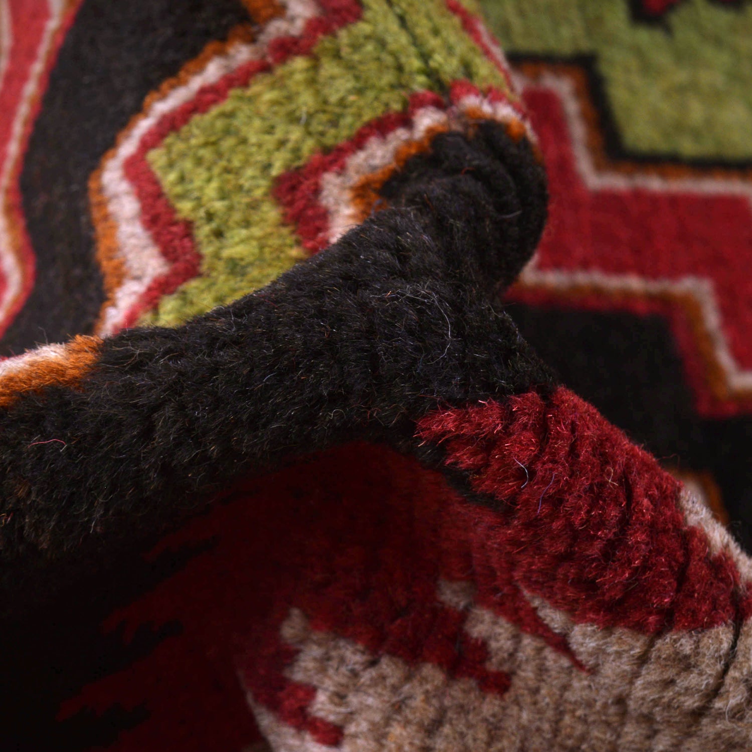 Handmade Balochi Rug 3' 12" x 5' 11" ft / 121 x 180 cm - No. W27334