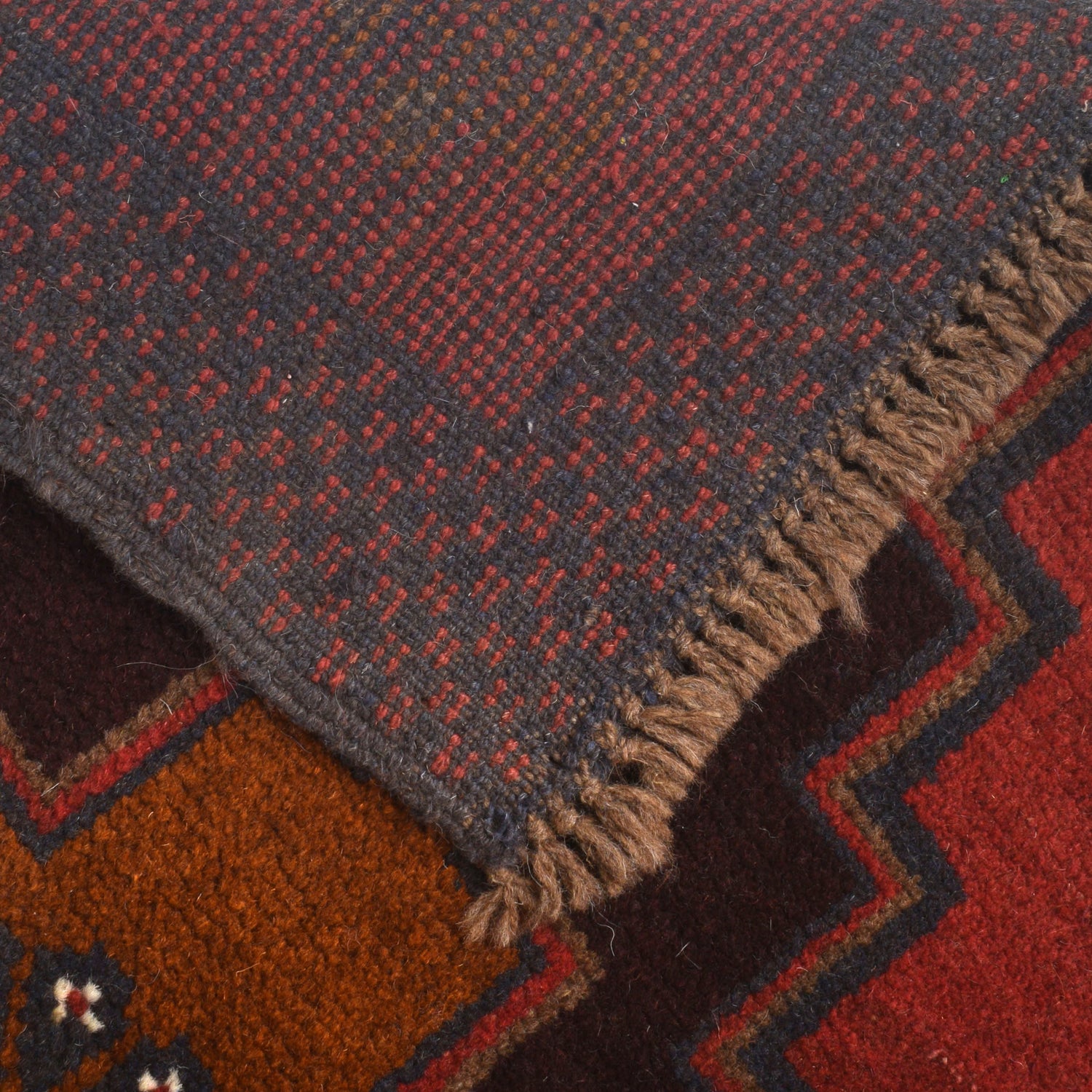 Handmade Balochi Rug 4' 1" x 5' 11" ft / 125 x 181 cm - No. W27335