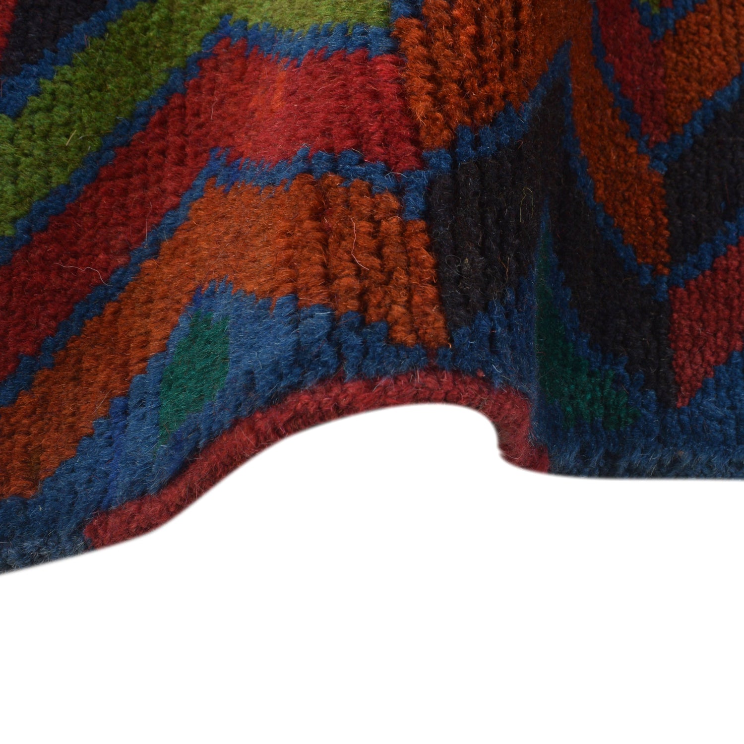 Handmade Balochi Rug 3' 8" x 6' 1" ft / 112 x 186 cm - No. W27337