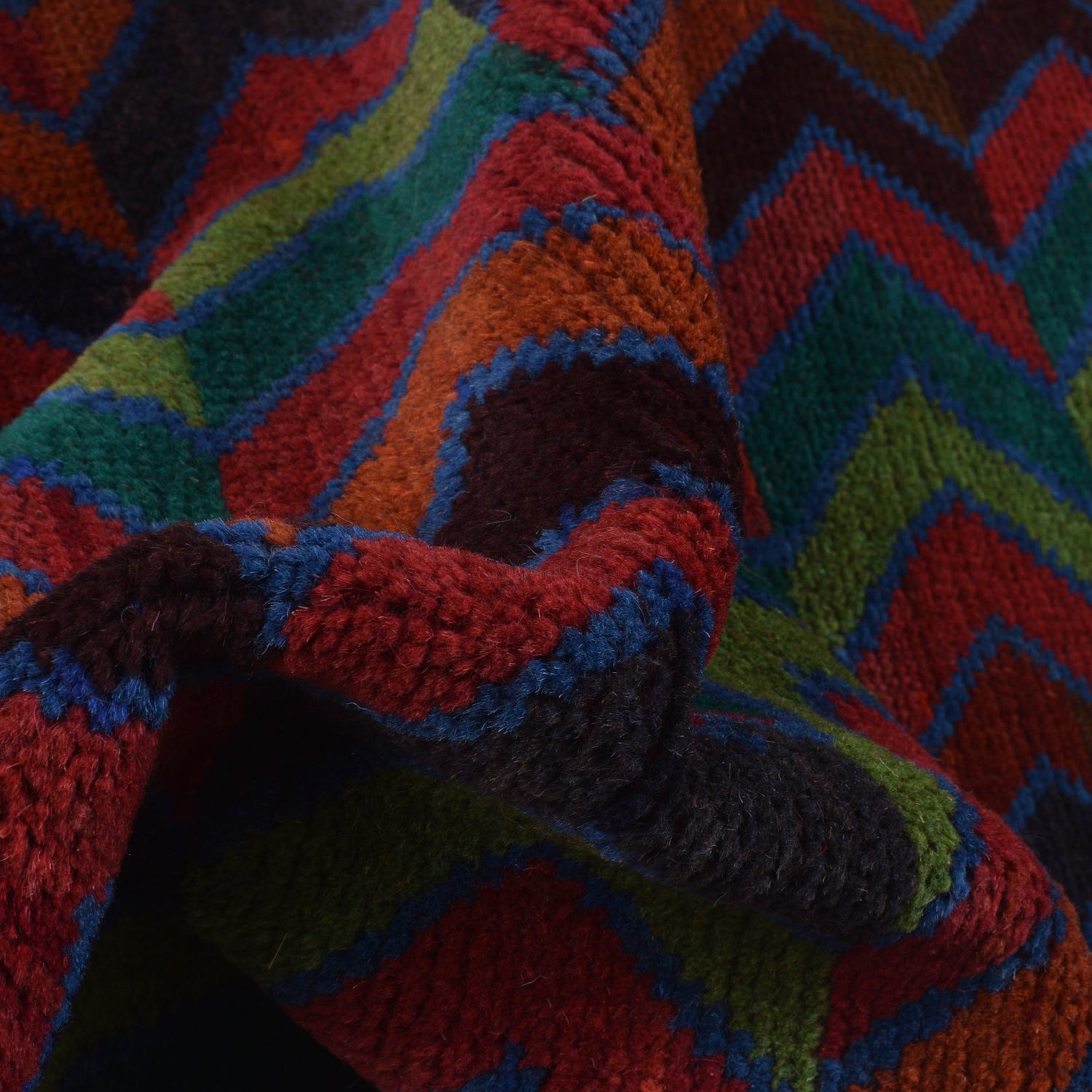 Handmade Balochi Rug 3' 8" x 6' 1" ft / 112 x 186 cm - No. W27337