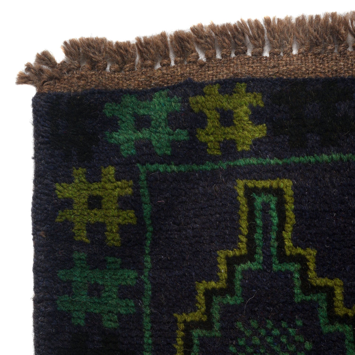 Handmade Balochi Rug 4' 2" x 6' 8" ft / 126 x 203 cm - No. W27343