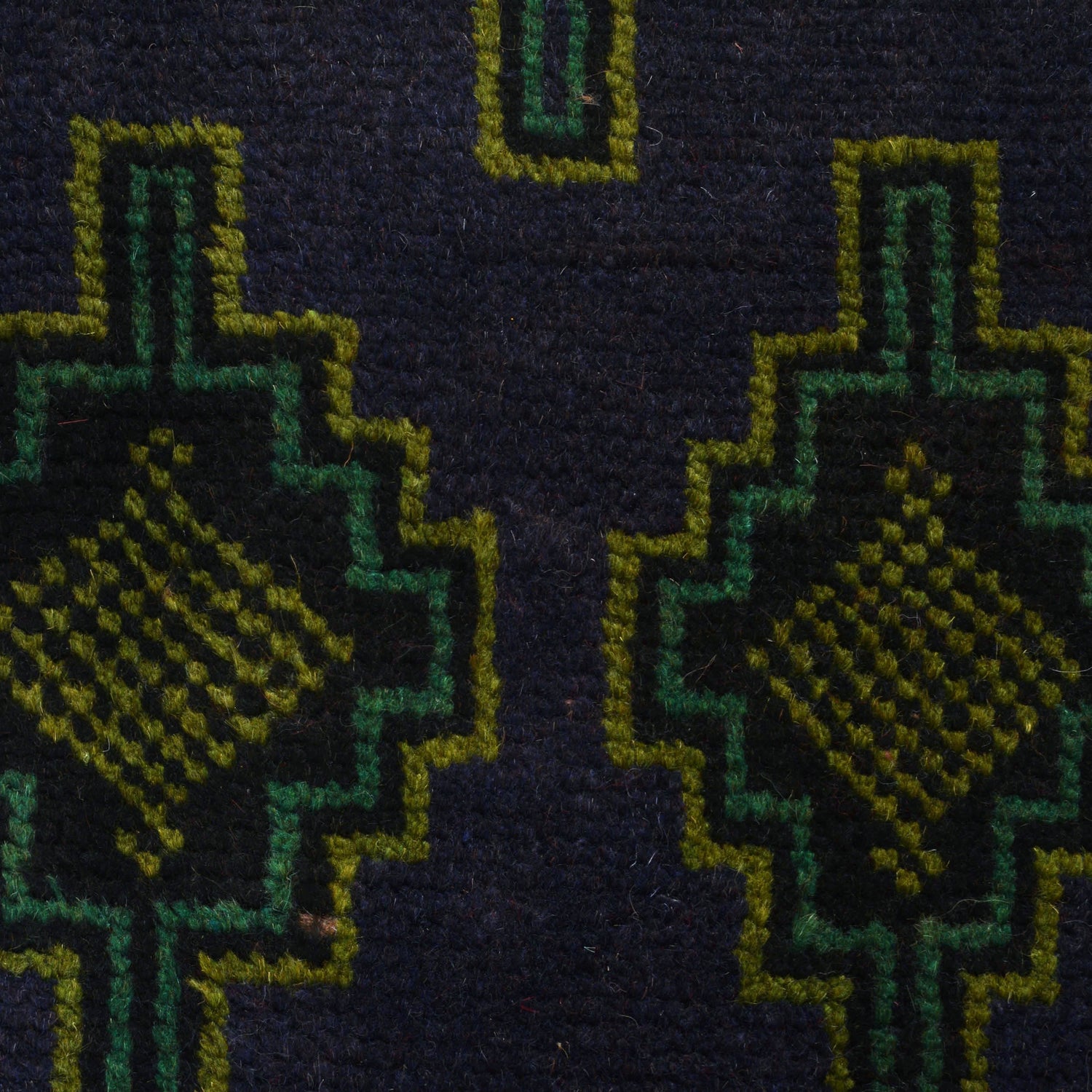 Handmade Balochi Rug 4' 2" x 6' 8" ft / 126 x 203 cm - No. W27343