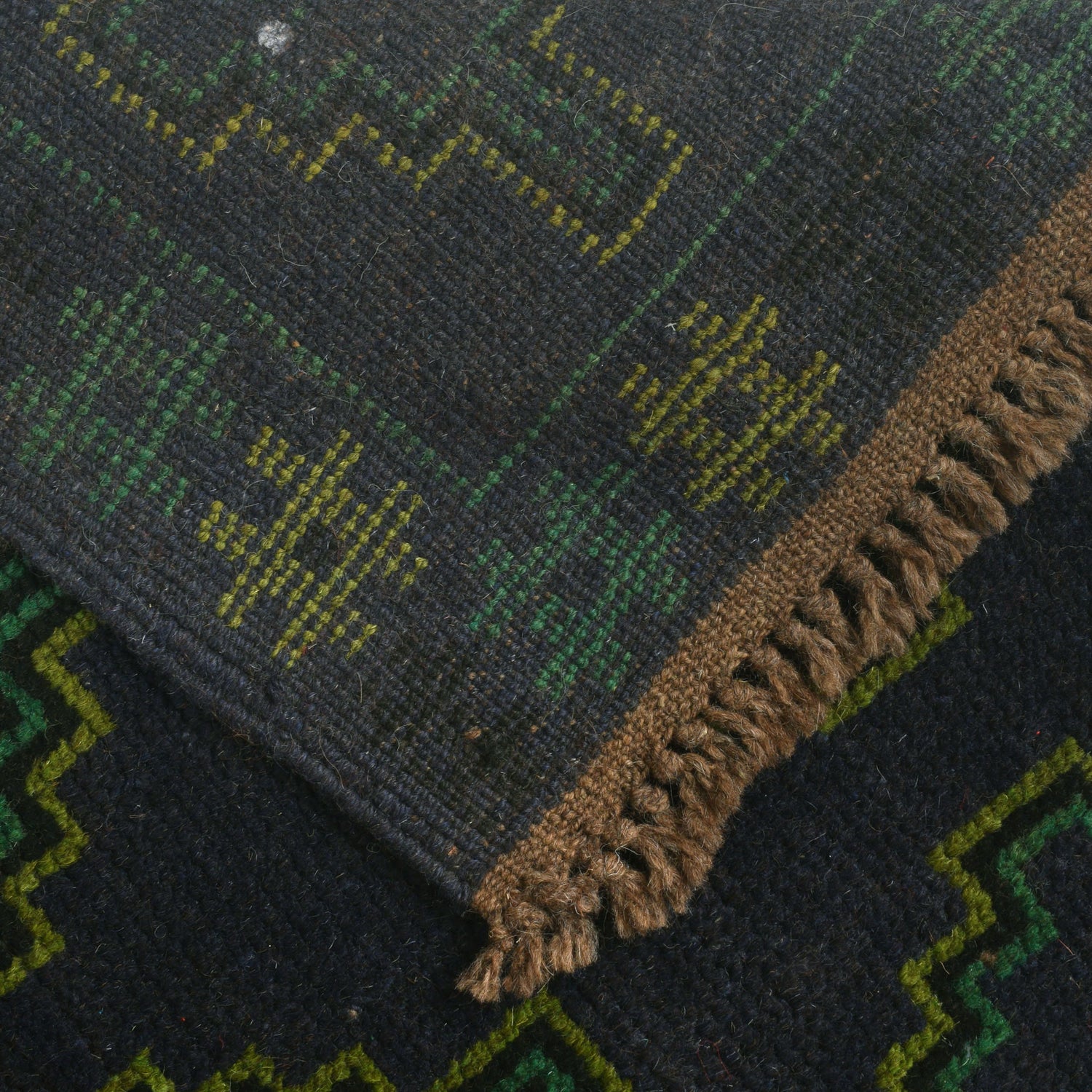 Handmade Balochi Rug 4' 2" x 6' 8" ft / 126 x 203 cm - No. W27343