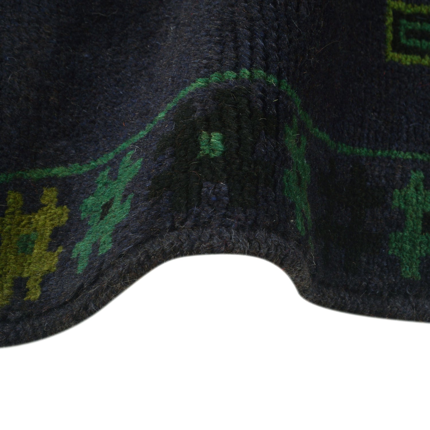 Handmade Balochi Rug 4' 2" x 6' 8" ft / 126 x 203 cm - No. W27343