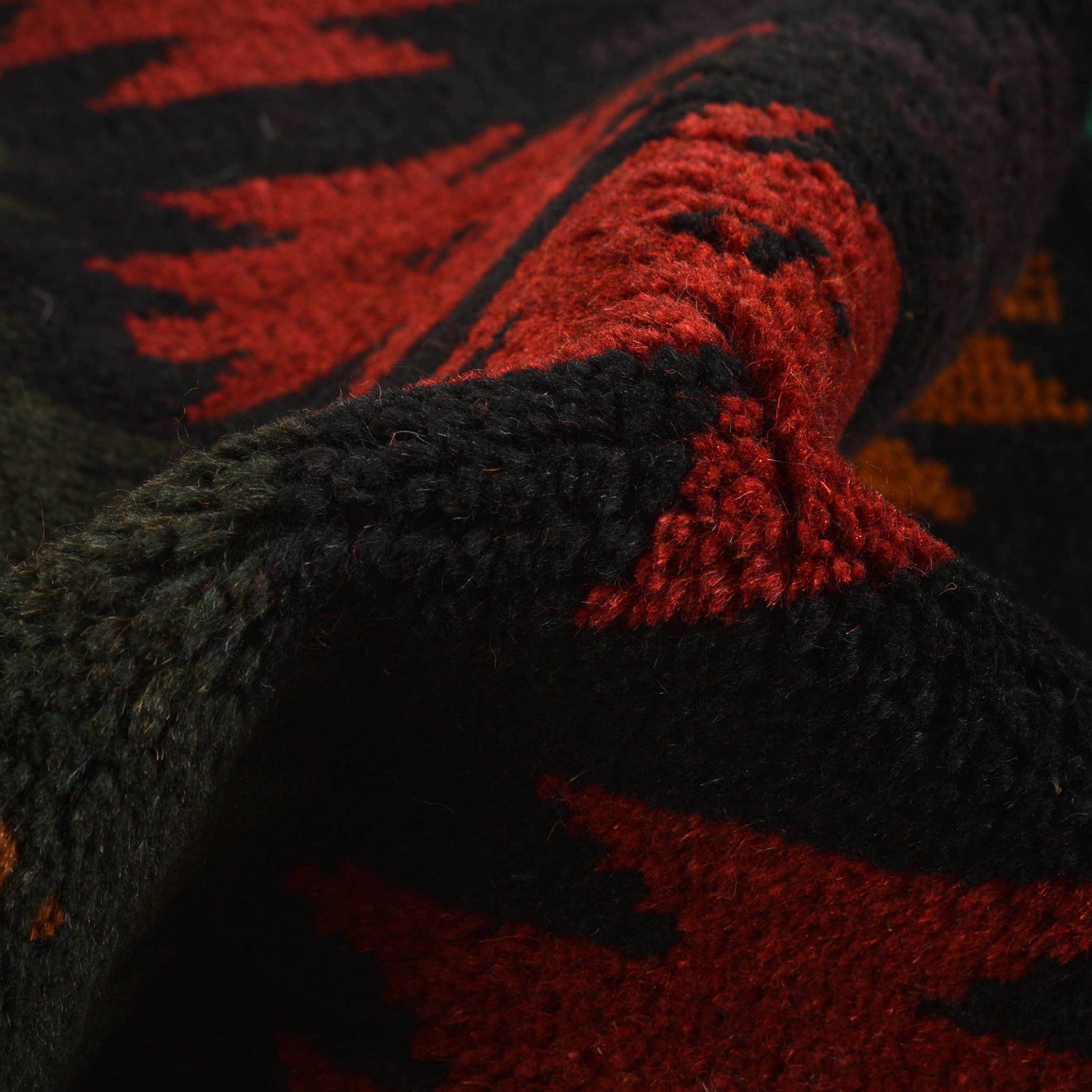 Handmade Balochi Rug 4' 3" x 6' 0" ft / 129 x 183 cm - No. W27344