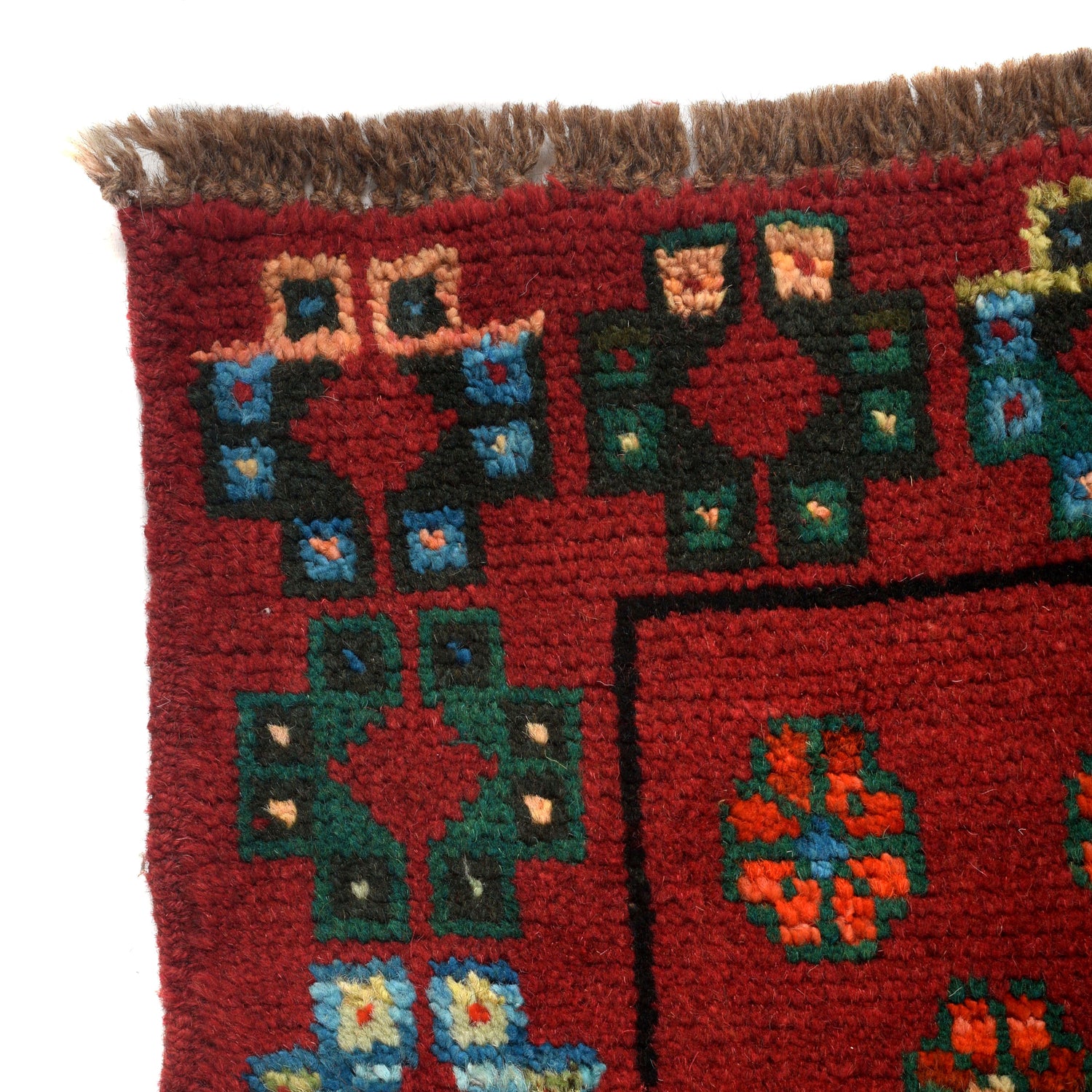 Handmade Balochi Rug 4' 2" x 6' 7" ft / 126 x 201 cm - No. W27349