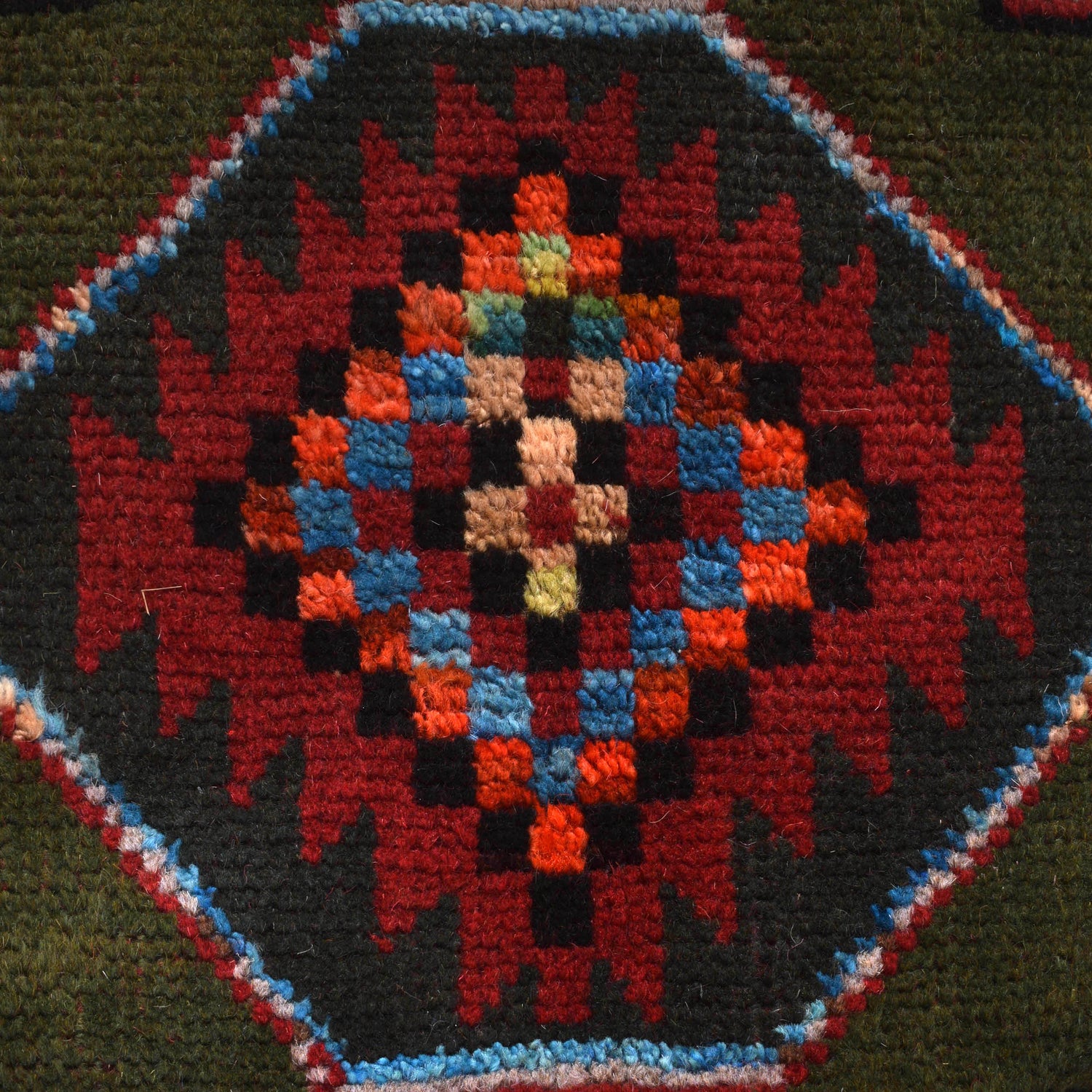 Handmade Balochi Rug 4' 2" x 6' 7" ft / 126 x 201 cm - No. W27349