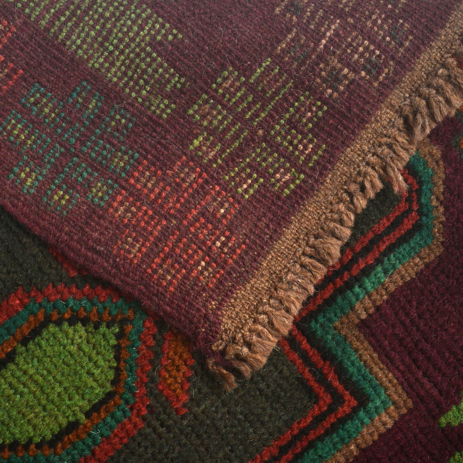 Handmade Balochi Rug 4' 3" x 6' 3" ft / 130 x 191 cm - No. W27350