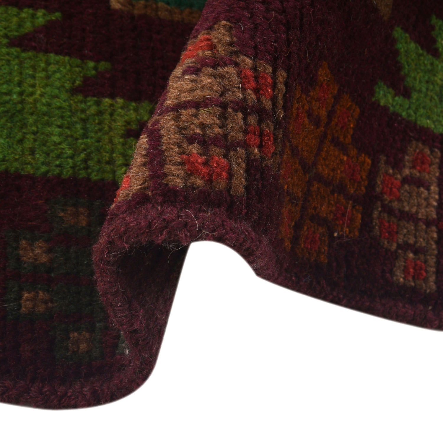 Handmade Balochi Rug 4' 3" x 6' 3" ft / 130 x 191 cm - No. W27350