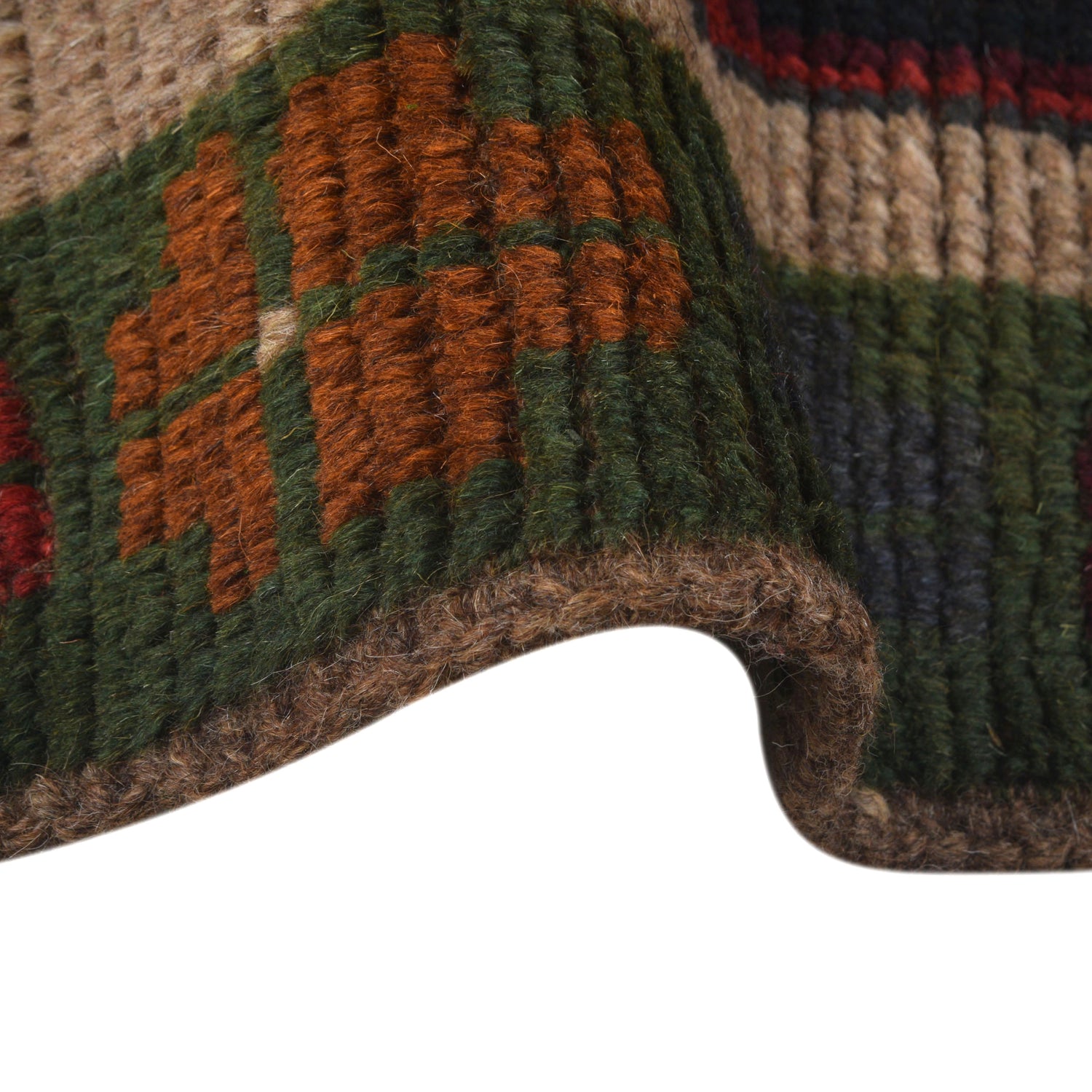 Handmade Balochi Rug 3' 9" x 6' 4" ft / 114 x 193 cm - No. W27351