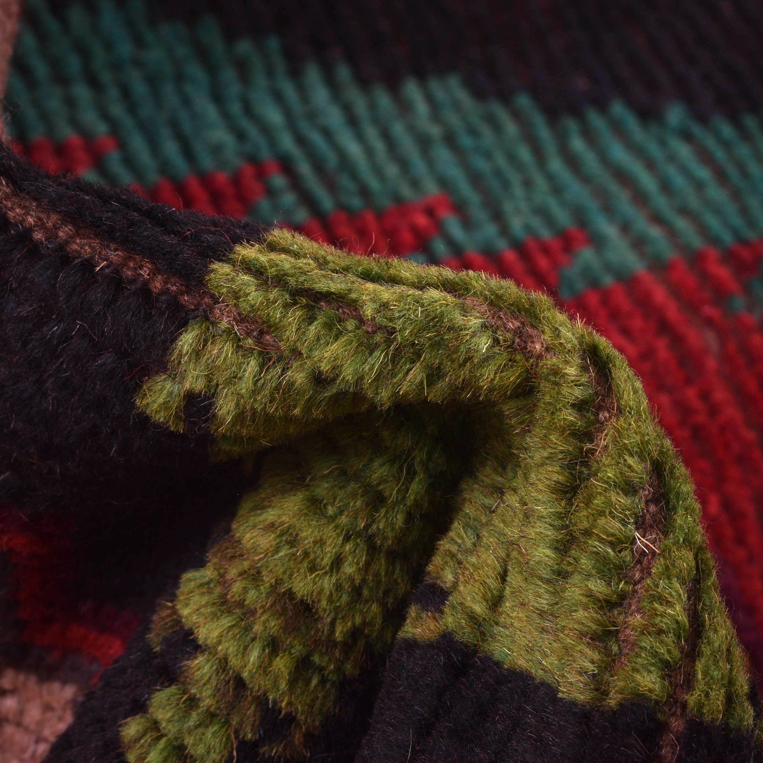 Handmade Balochi Rug 3' 9" x 6' 4" ft / 114 x 193 cm - No. W27351