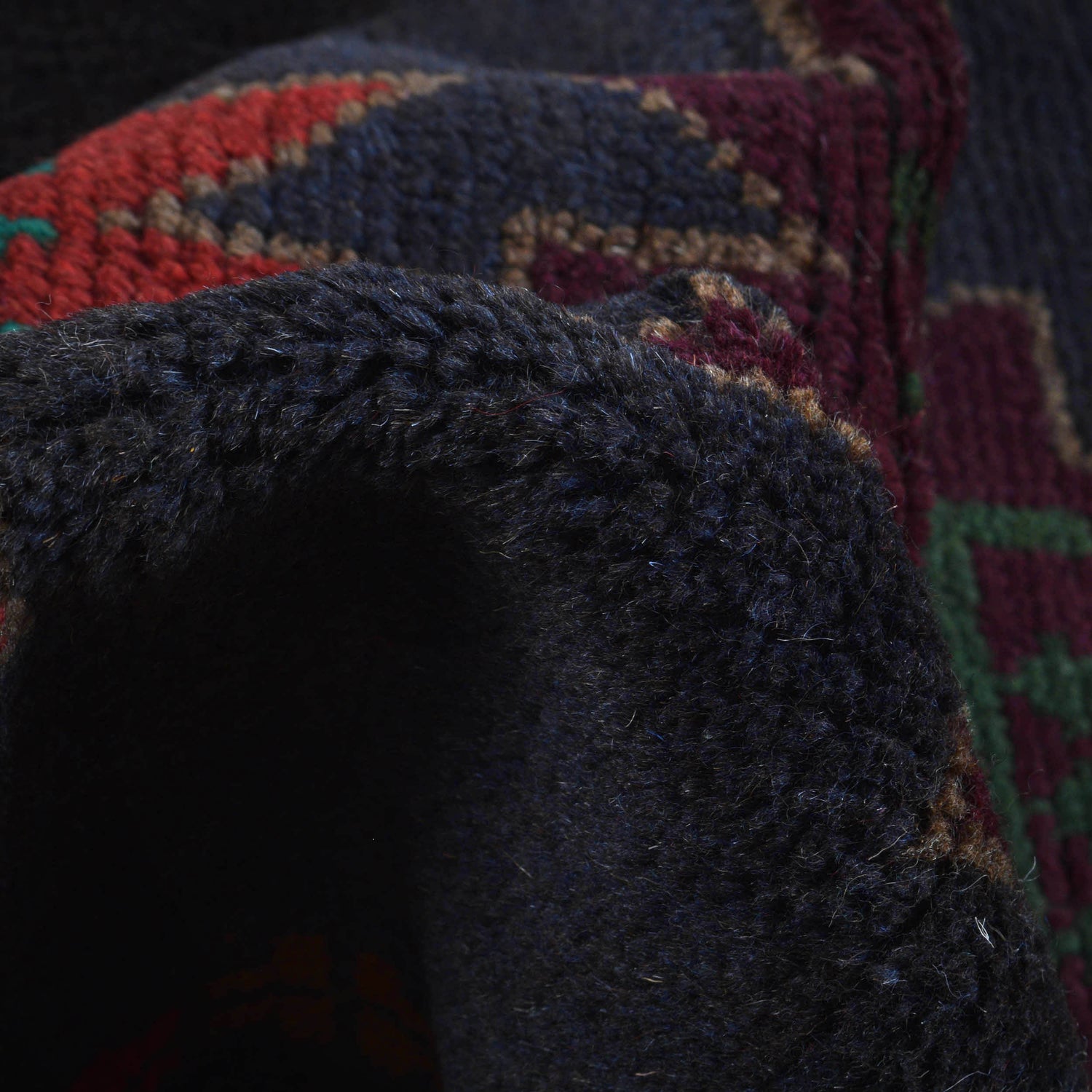 Handmade Balochi Rug 4' 3" x 6' 6" ft / 130 x 197 cm - No. W27353