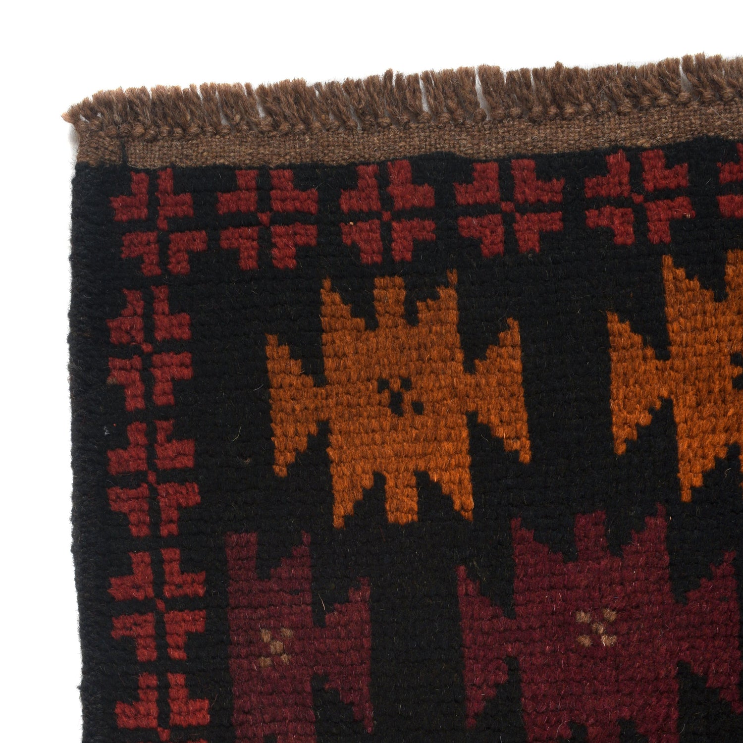 Handmade Balochi Rug 4' 3" x 6' 5" ft / 129 x 195 cm - No. W27357