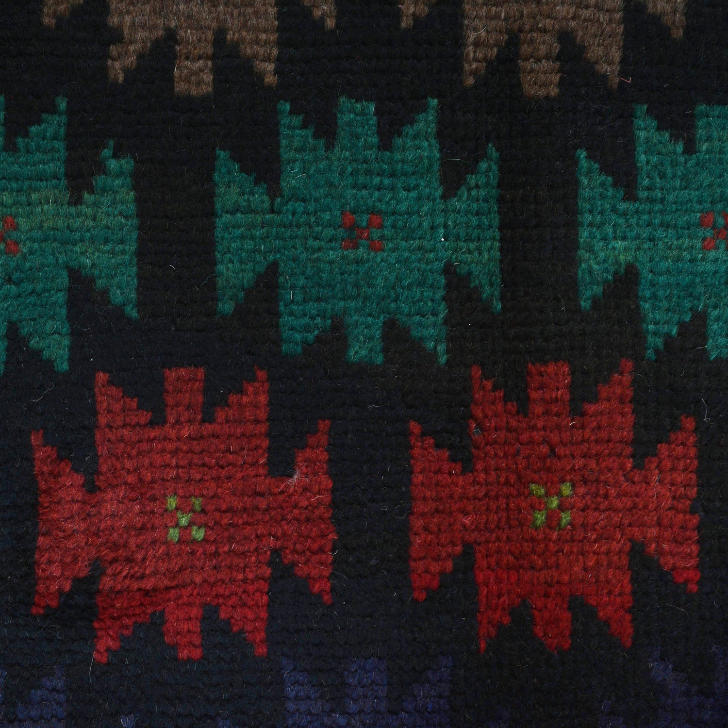 Handmade Balochi Rug 4' 3" x 6' 5" ft / 129 x 195 cm - No. W27357