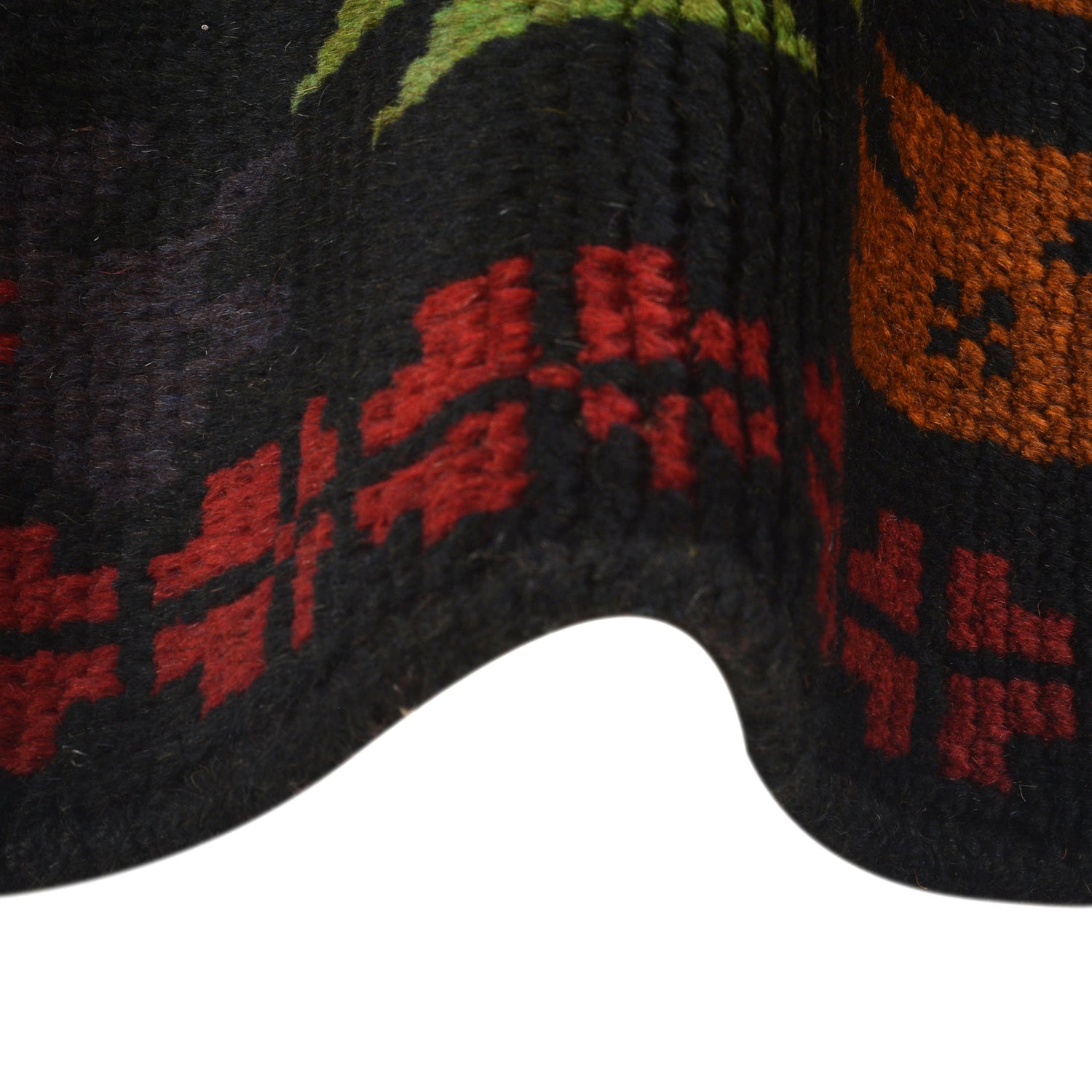 Handmade Balochi Rug 4' 3" x 6' 5" ft / 129 x 195 cm - No. W27357