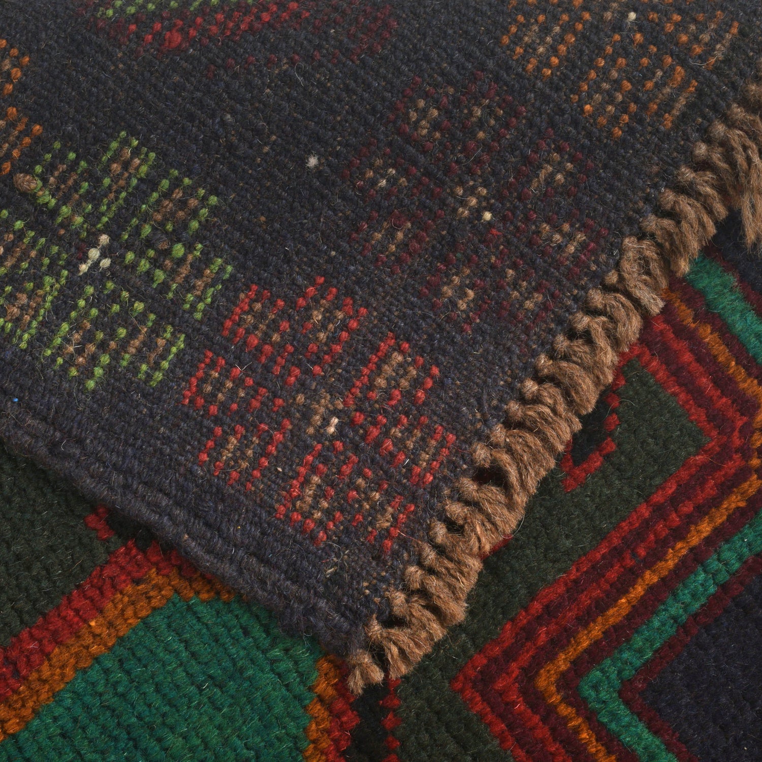 Handmade Balochi Rug 4' 3" x 6' 0" ft / 130 x 183 cm - No. W27359