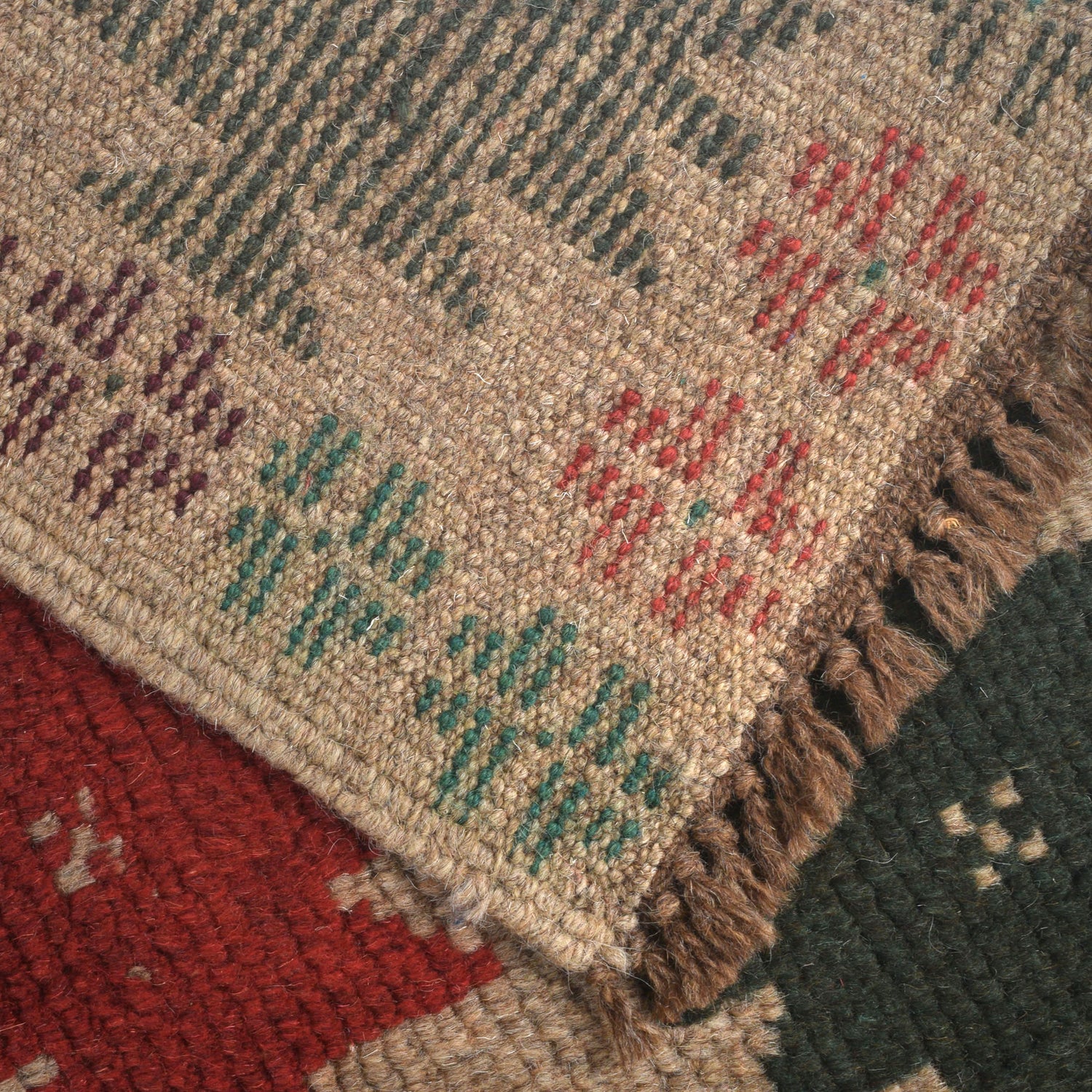 Handmade Balochi Rug 4' 1" x 6' 6" ft / 124 x 199 cm - No. W27361