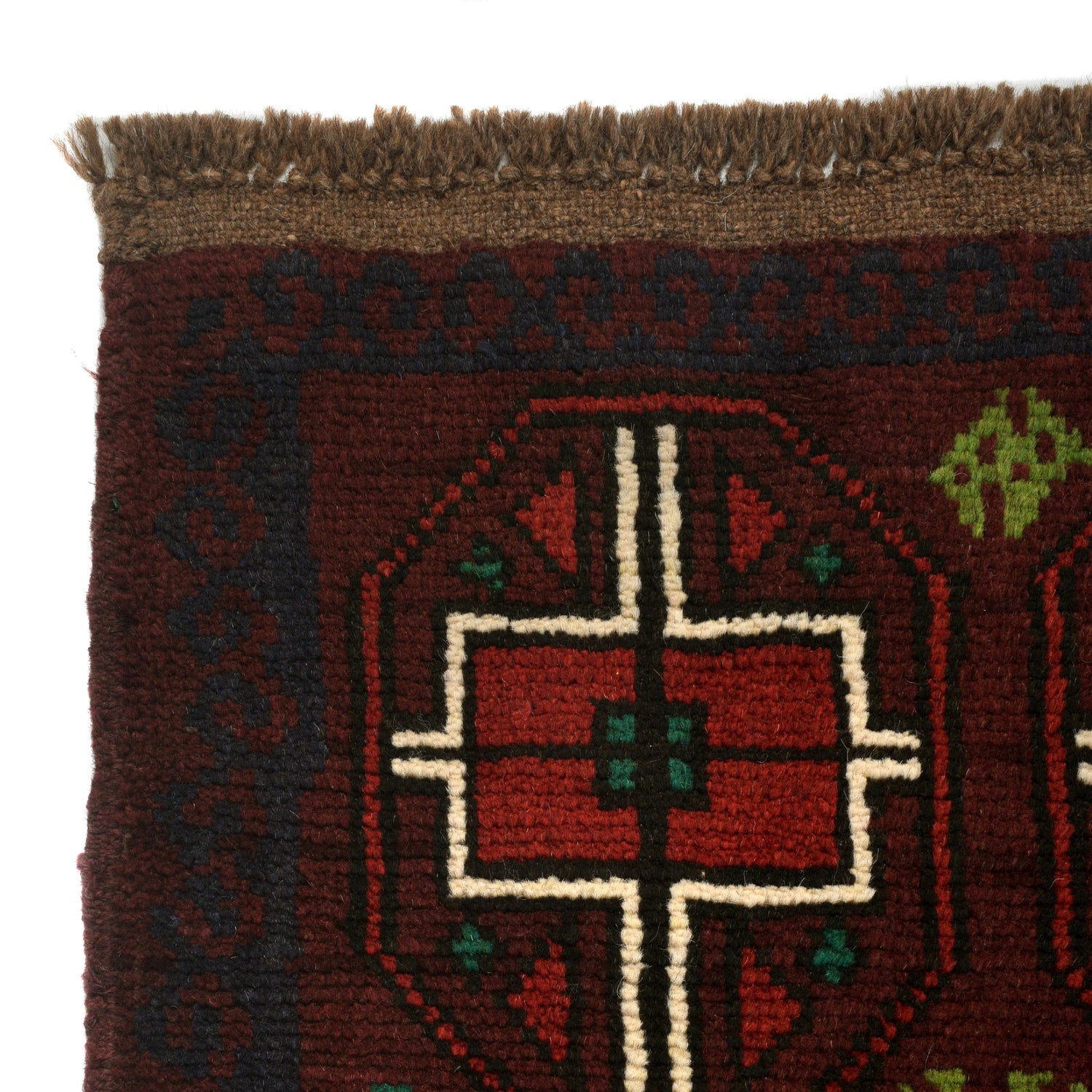 Handmade Balochi Rug 4' 2" x 6' 2" ft / 126 x 189 cm - No. W27362