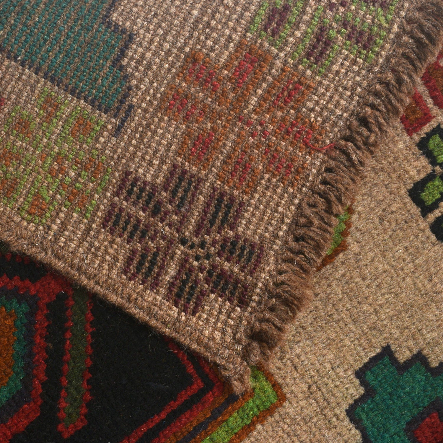 Handmade Balochi Rug 3' 8" x 6' 1" ft / 112 x 186 cm - No. W27364