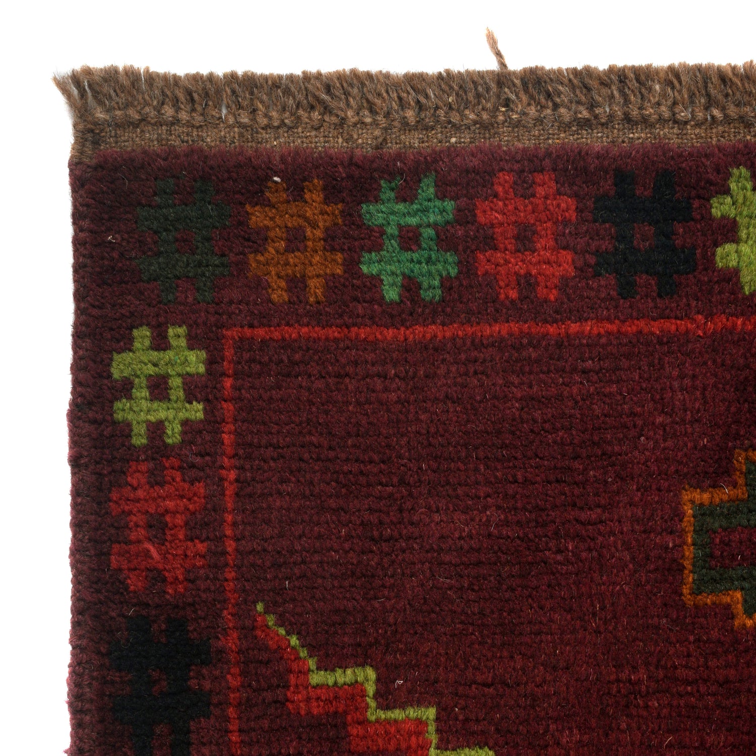 Handmade Balochi Rug 4' 4" x 6' 2" ft / 132 x 188 cm - No. W27367