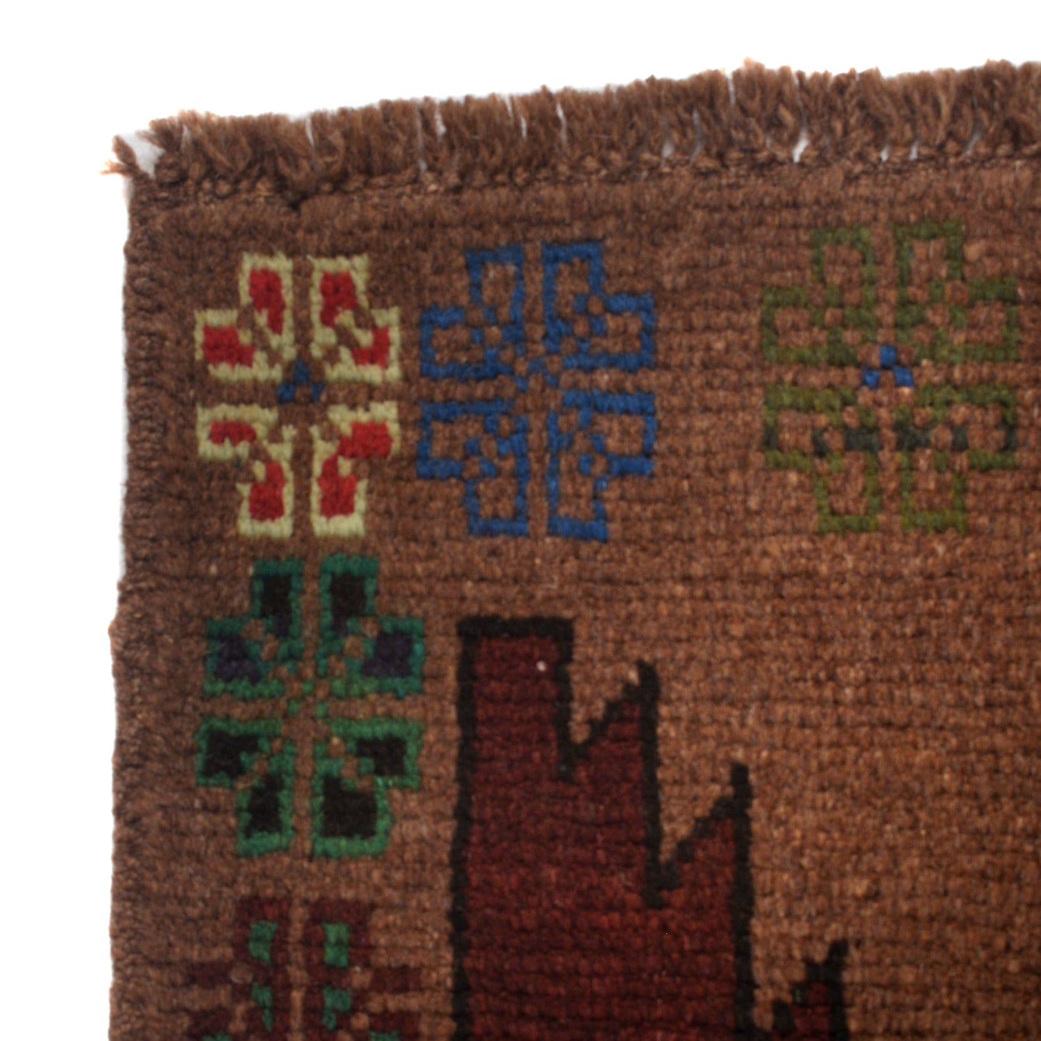 Handmade Balochi Rug 4' 2" x 6' 3" ft / 126 x 191 cm - No. W27368