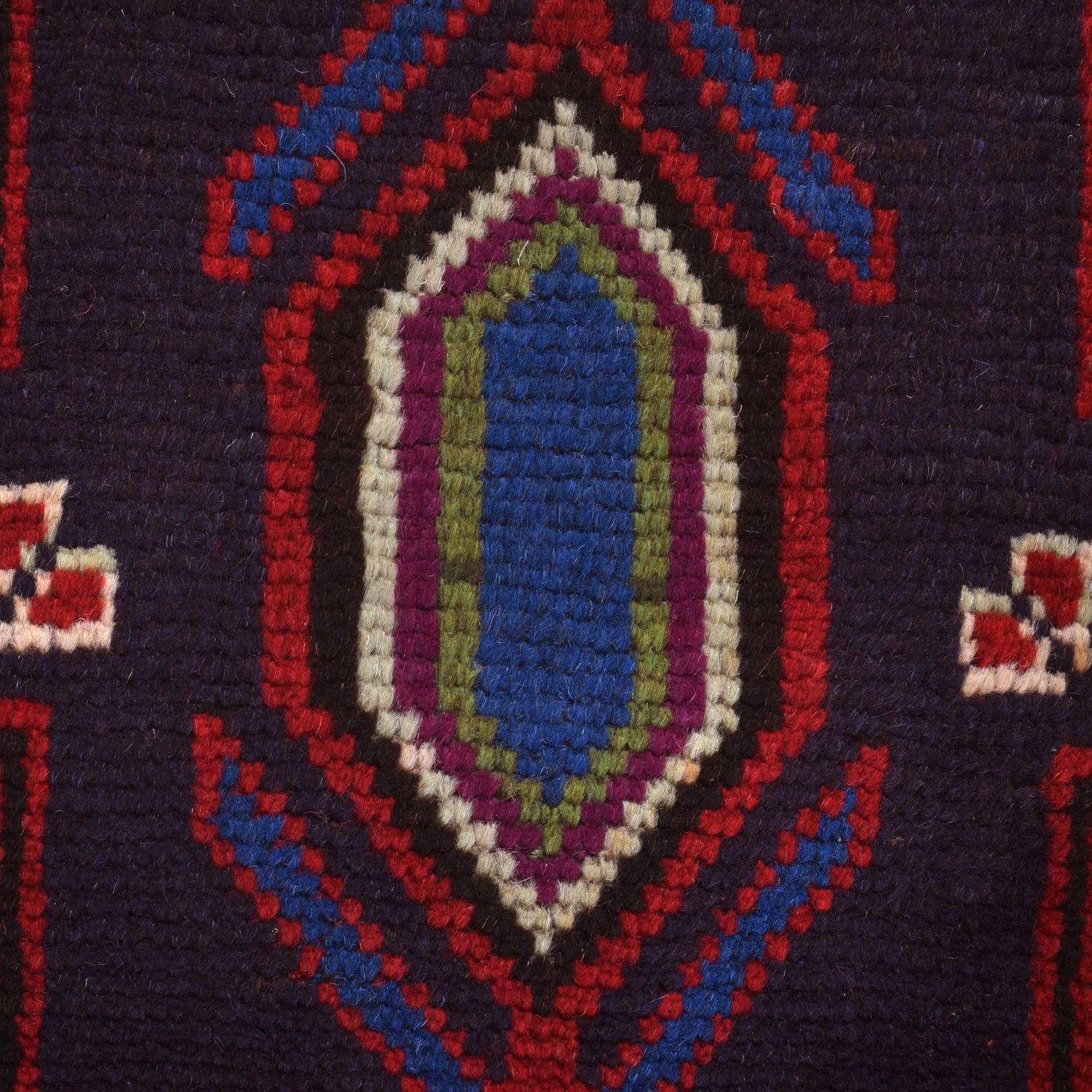 Handmade Balochi Rug 4' 2" x 6' 3" ft / 126 x 191 cm - No. W27368