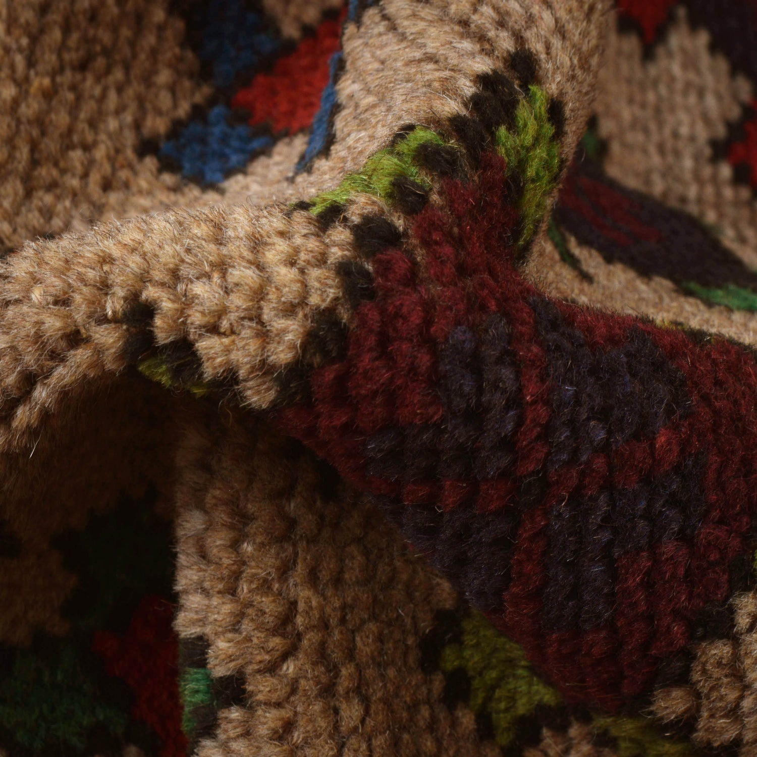 Handmade Balochi Rug 4' 1" x 6' 7" ft / 125 x 200 cm - No. W27370