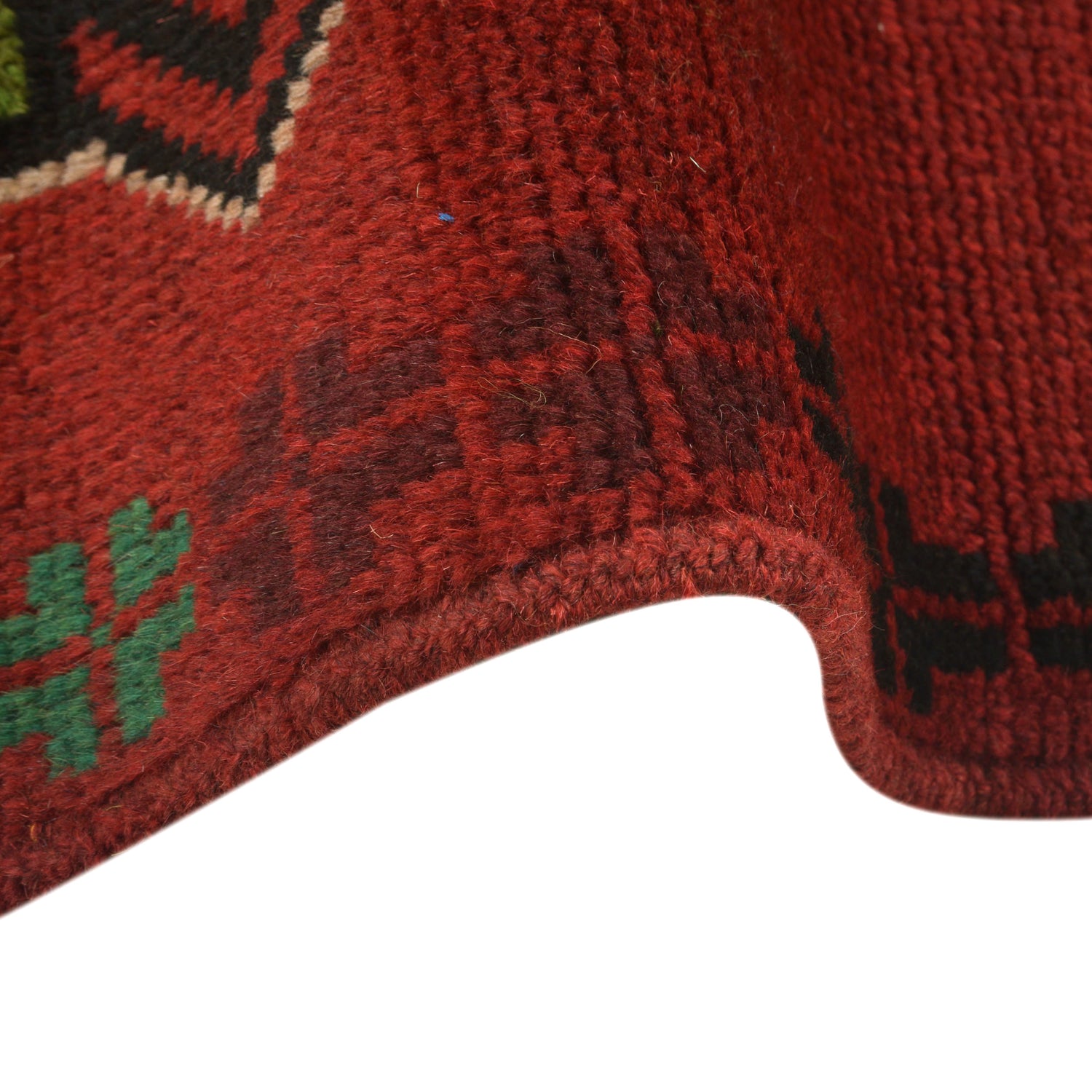 Handmade Balochi Rug 4' 2" x 6' 8" ft / 127 x 204 cm - No. W27374