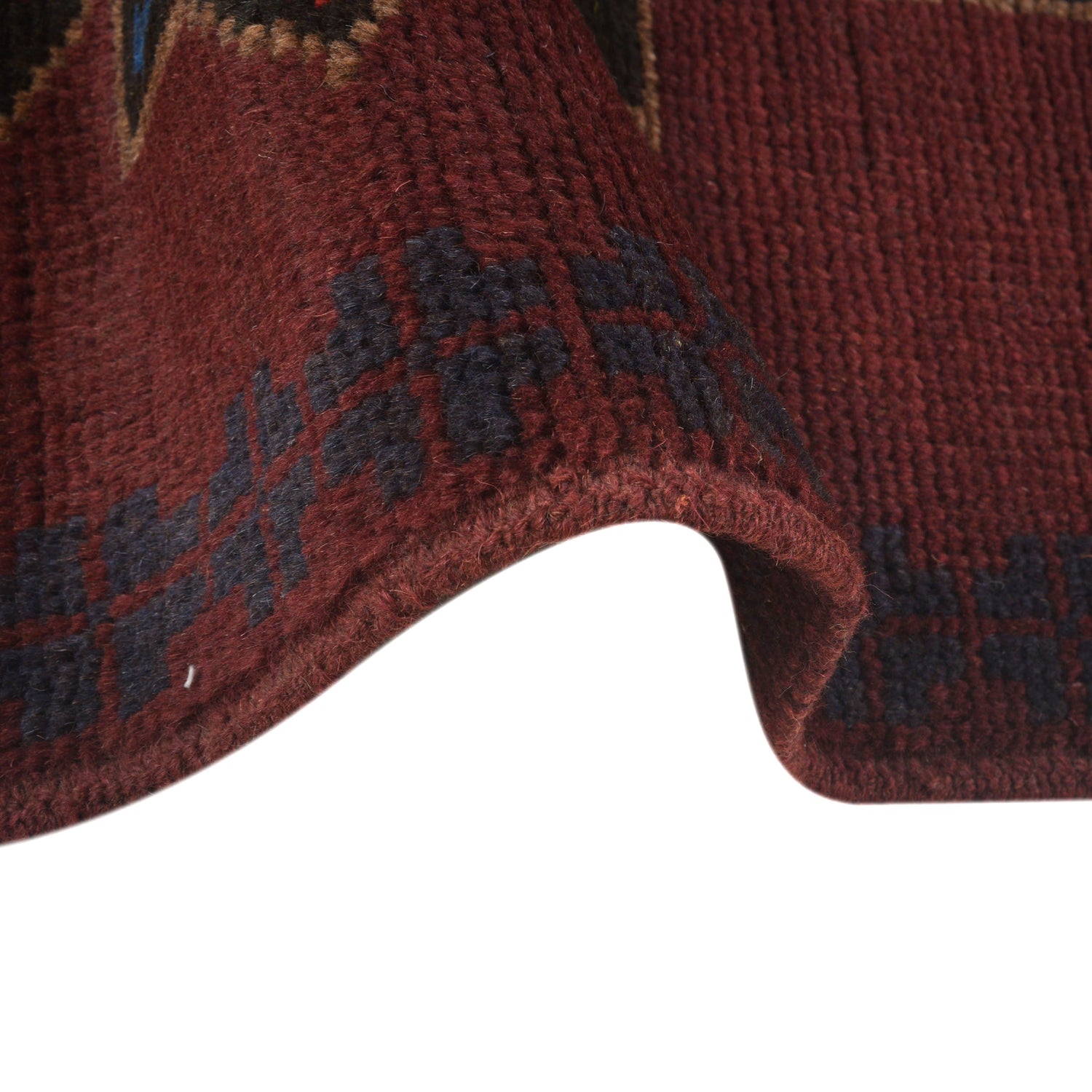 Handmade Balochi Rug 4' 1" x 6' 4" ft / 125 x 194 cm - No. W27376