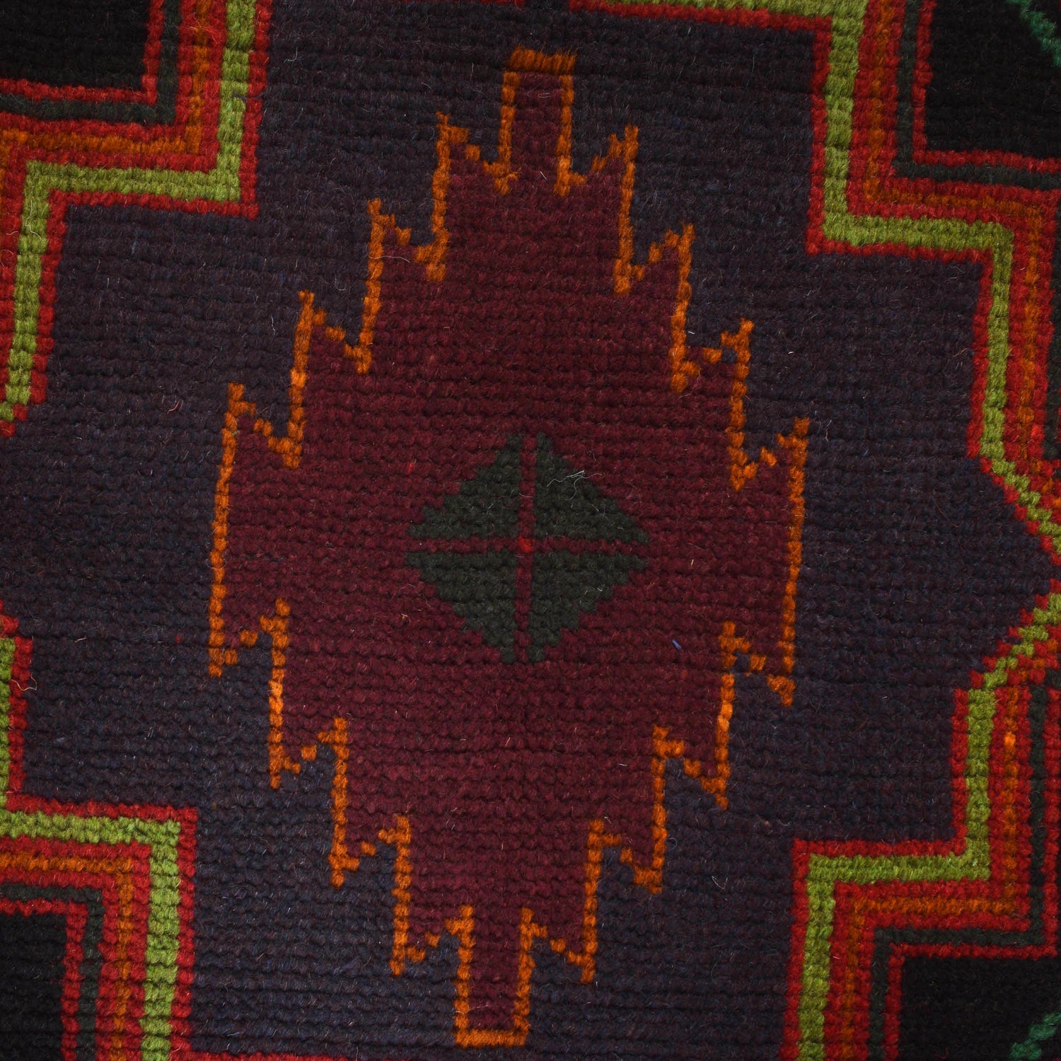 Handmade Balochi Rug 3' 11" x 6' 2" ft / 119 x 187 cm - No. W27378