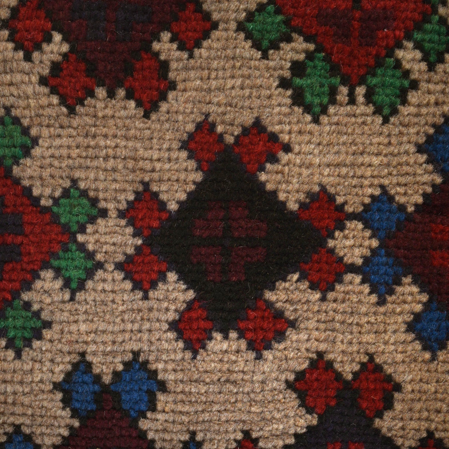 Handmade Balochi Rug 4' 0" x 6' 4" ft / 123 x 192 cm - No. W27379